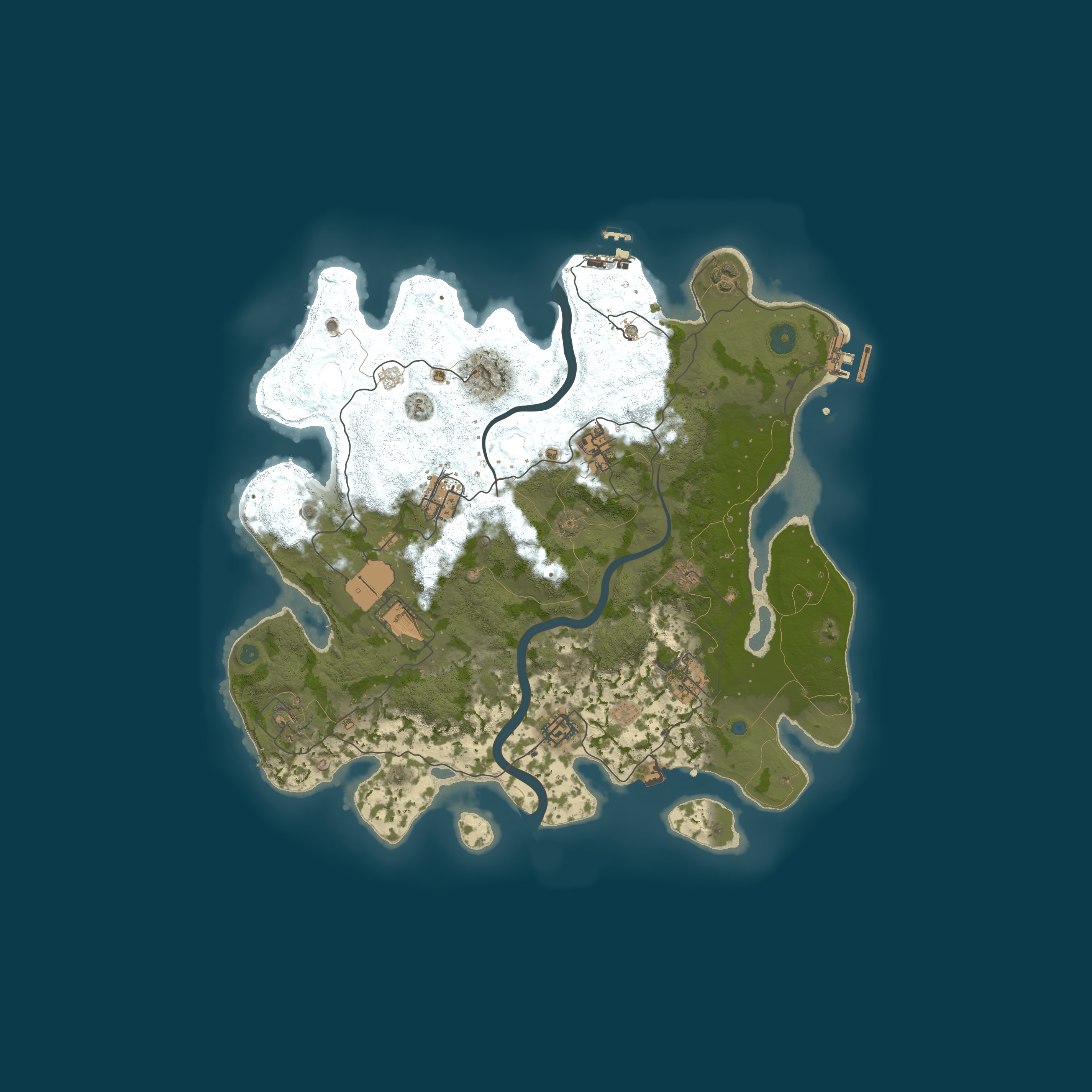 Map for OUTPOST 2x Monthly Main | No Offline | No BP Wipe