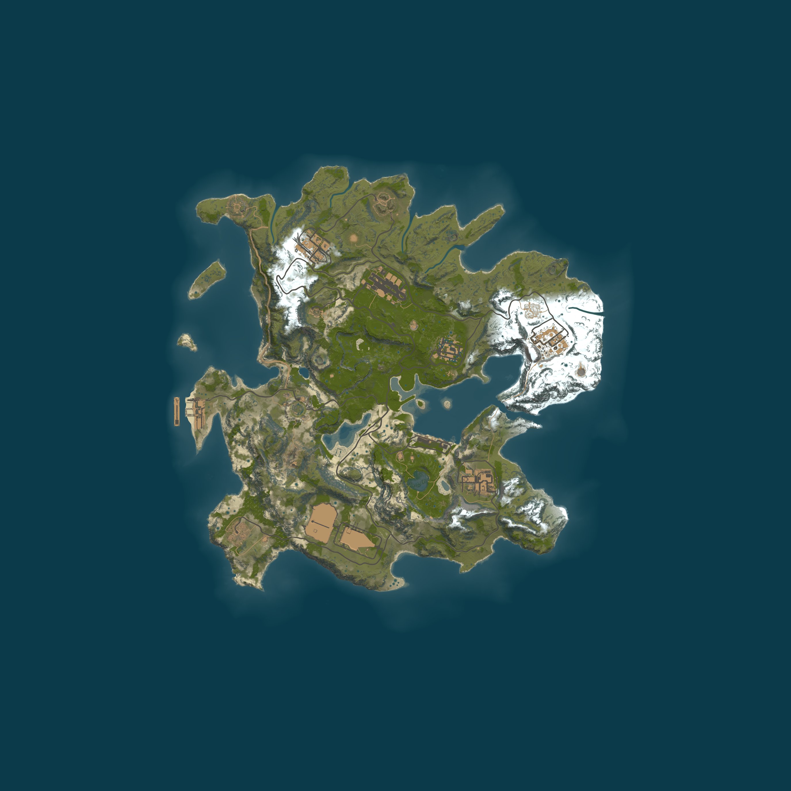 Map for RusTT 2xPVE|PVP|Biweekly|Custom Build Spots|Custom Vehicles|Slo