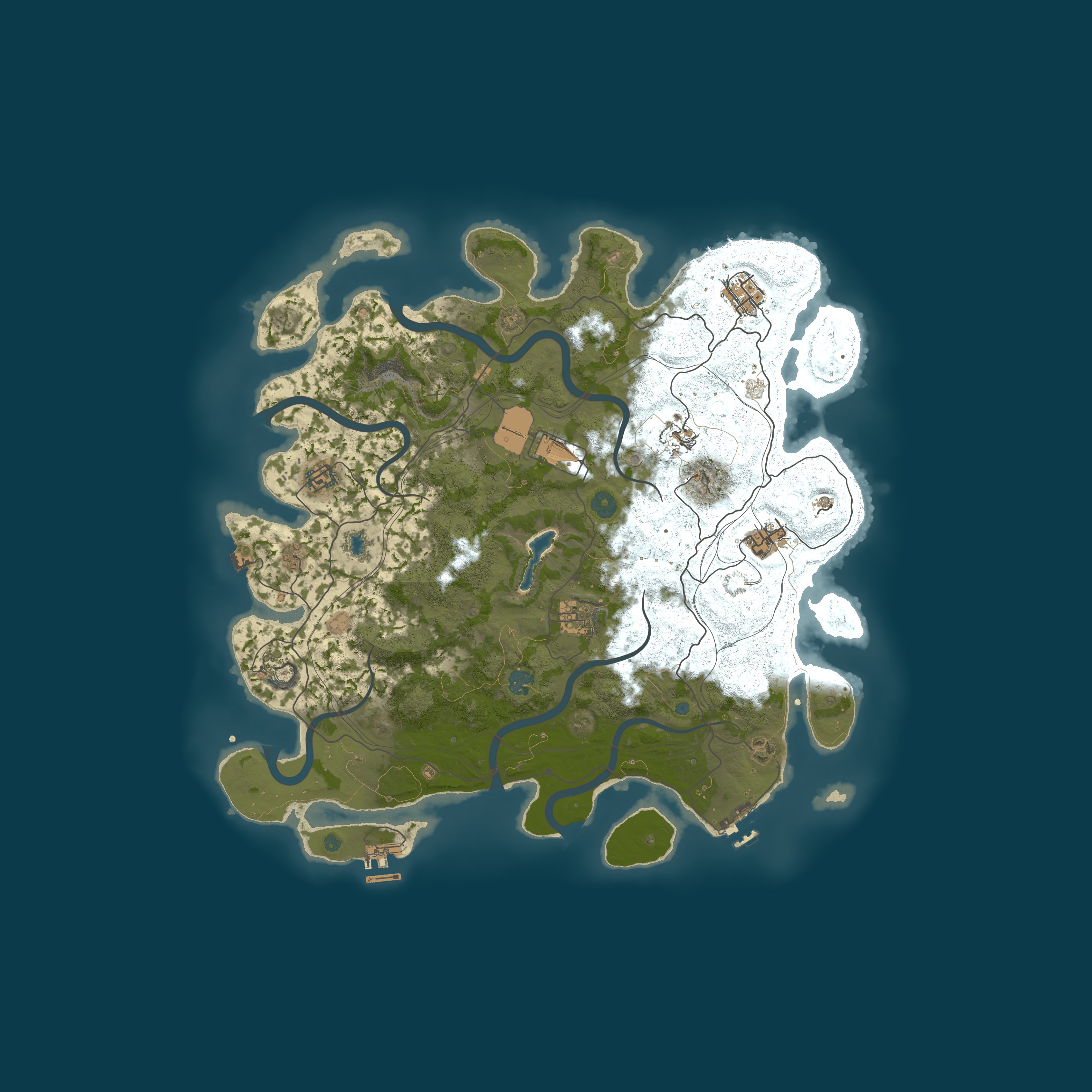 Map for PVE | UA | x2 | Raidable Bases | Event | KyivRaid | UKRAINA