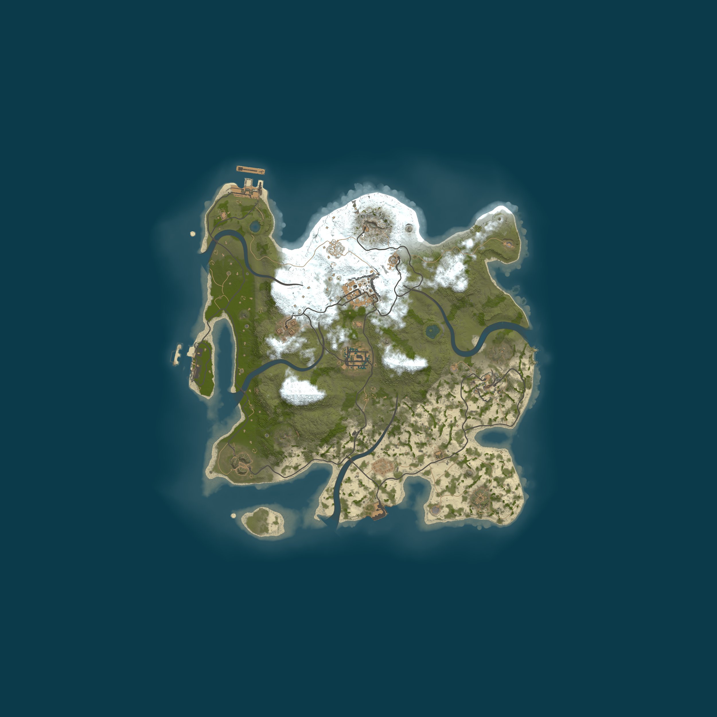 Map for Ashfall 50x | No BP Wipe
