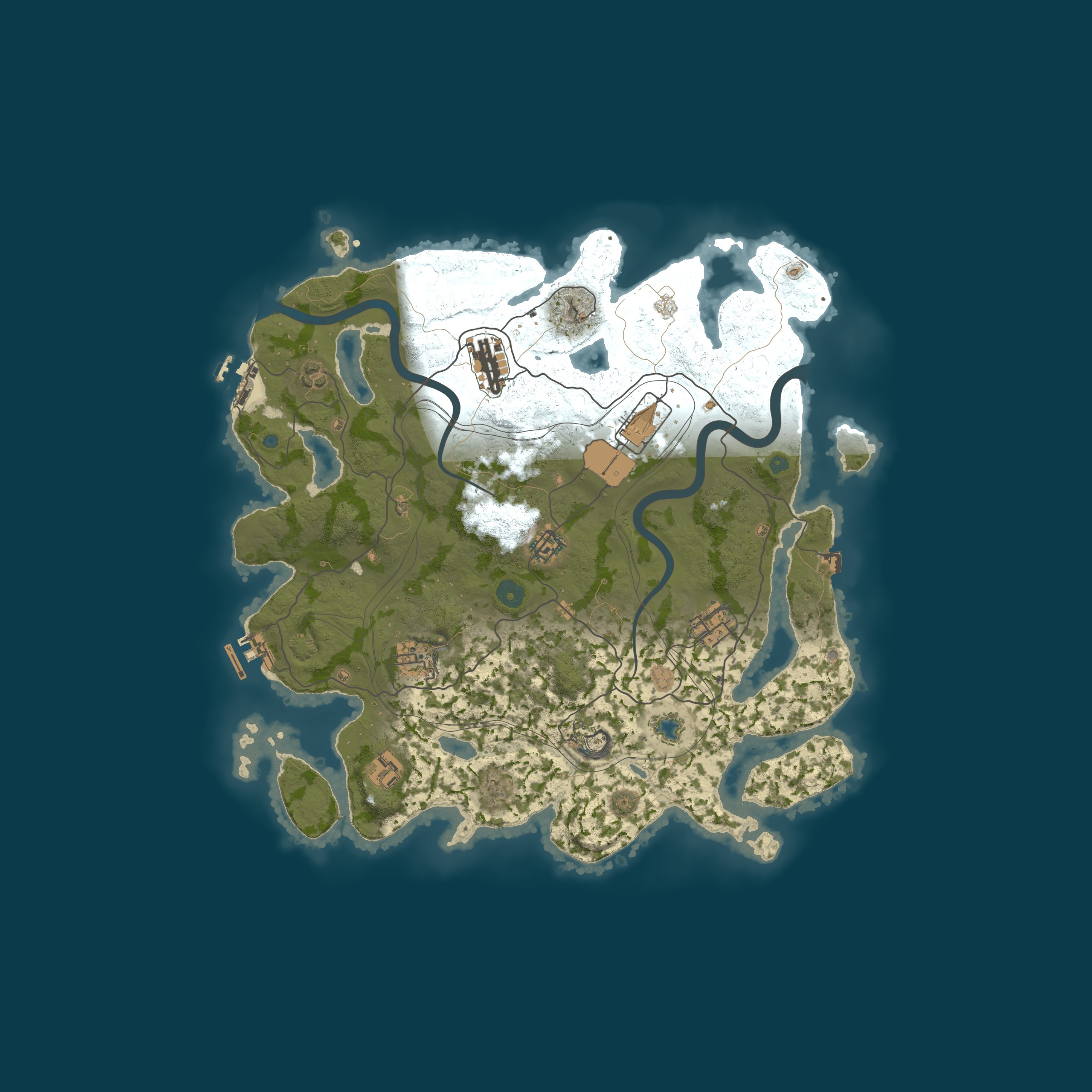 AseanPanda Map(Less Lag), size 3800, seed 1337
