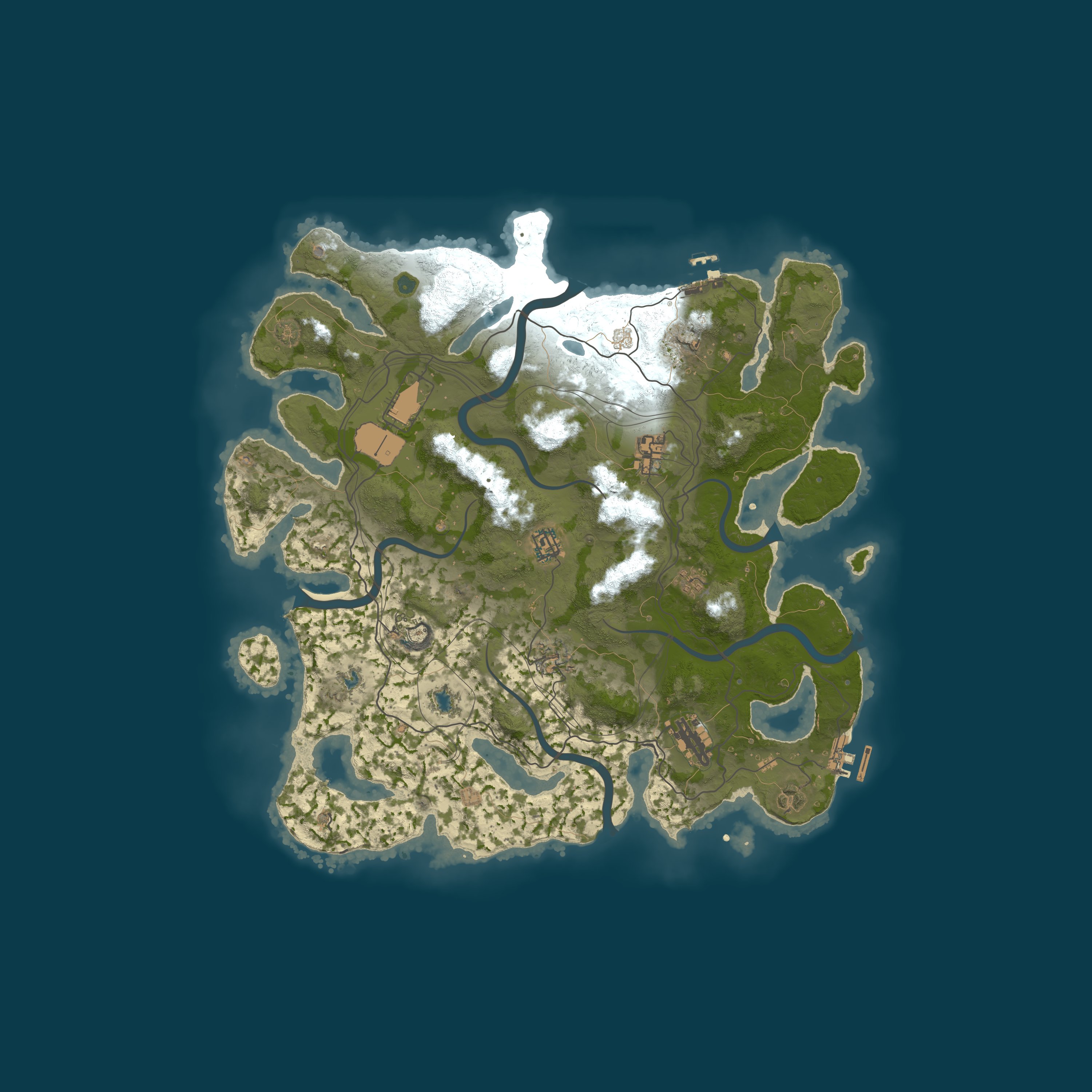 Карта сервера