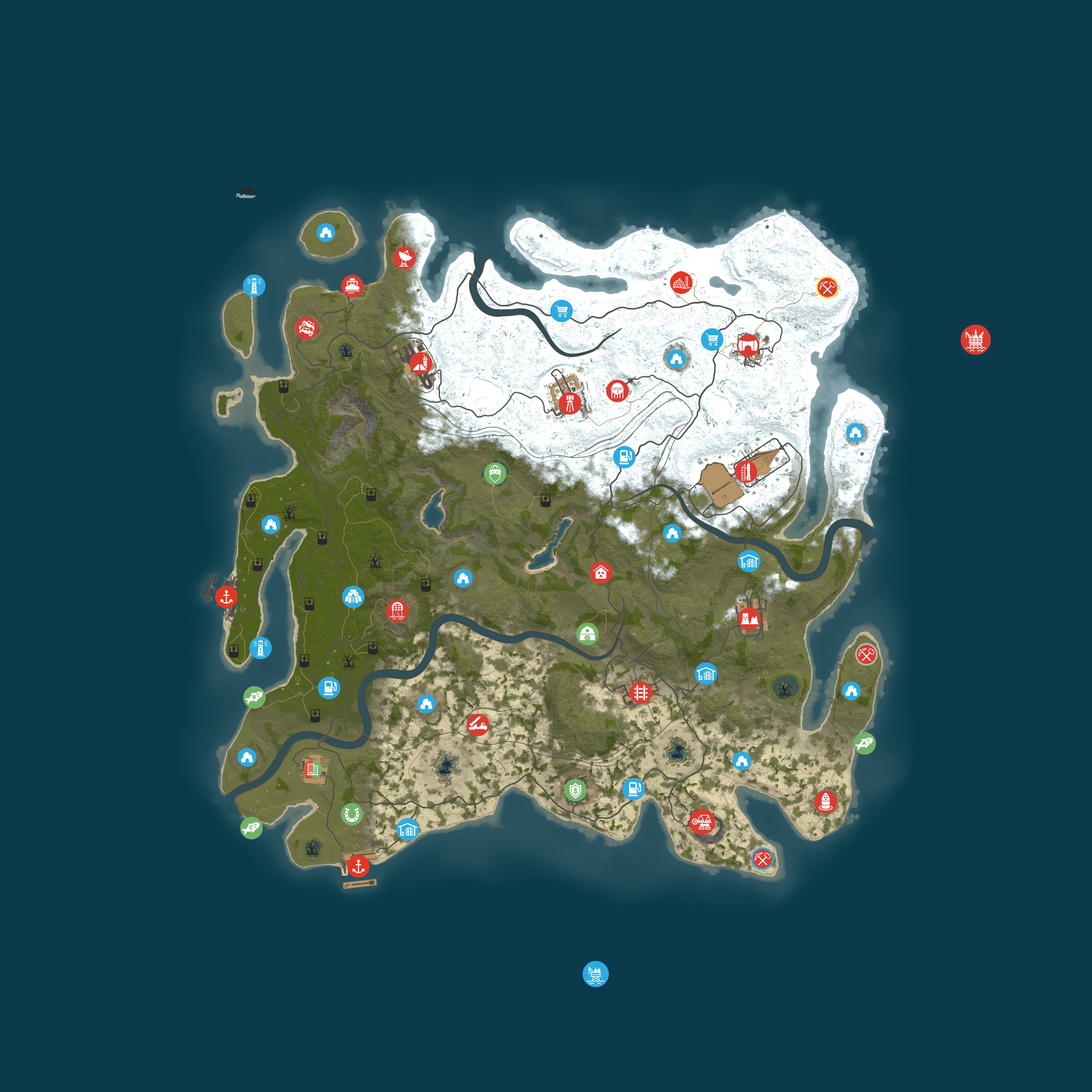 Rust map 4500/980438657