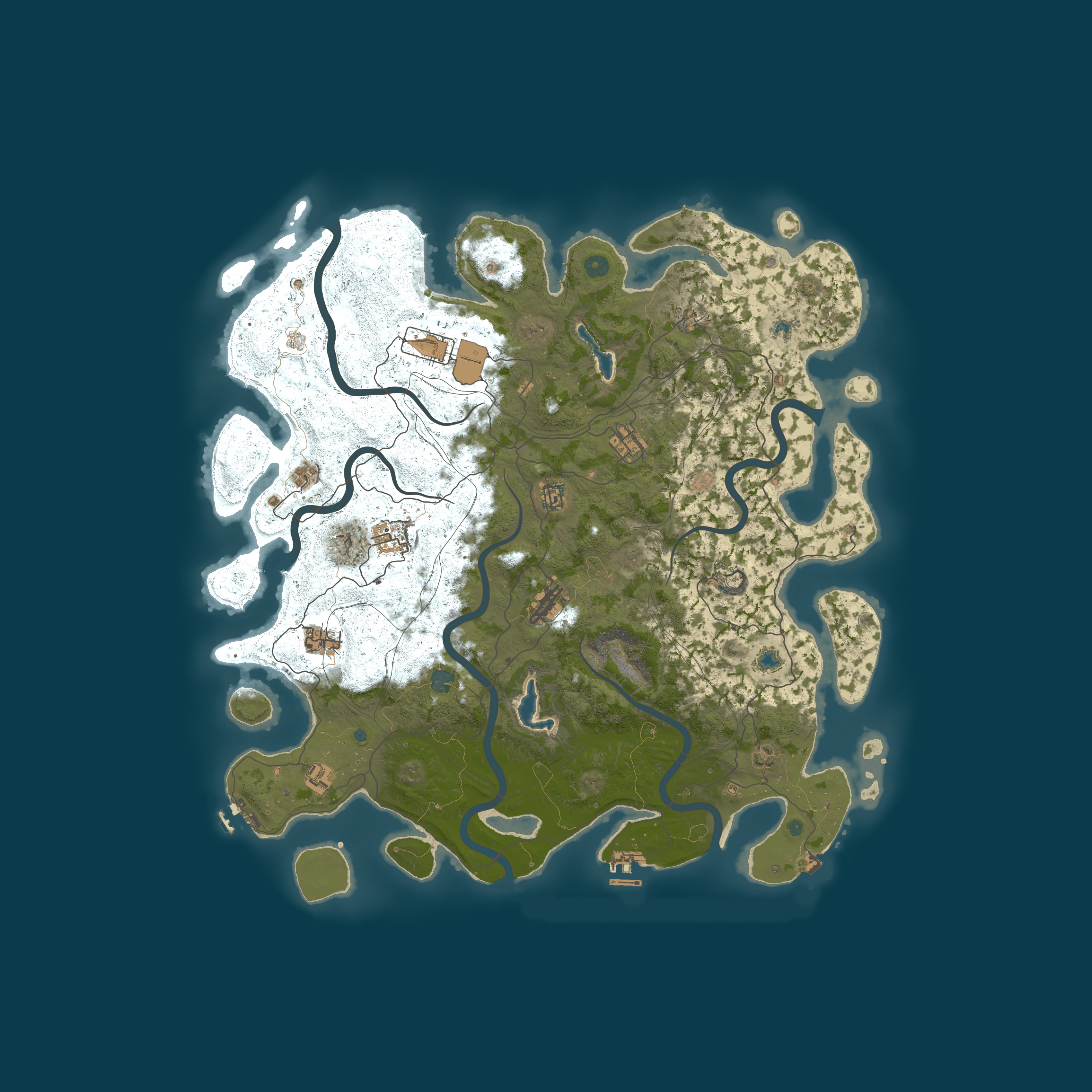 Map for [UK] Bacon Express 2X PVE|Raid