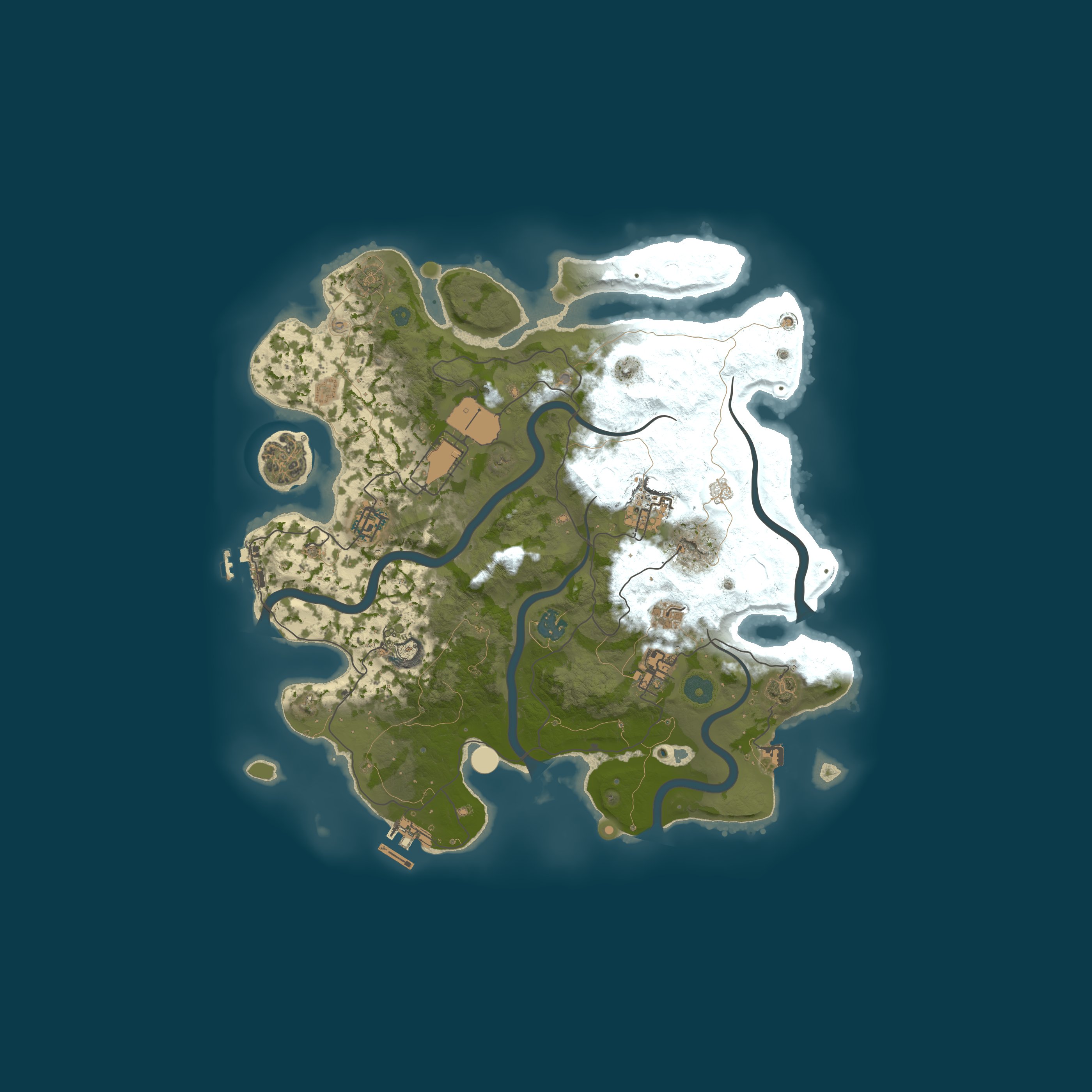 Карта сервера