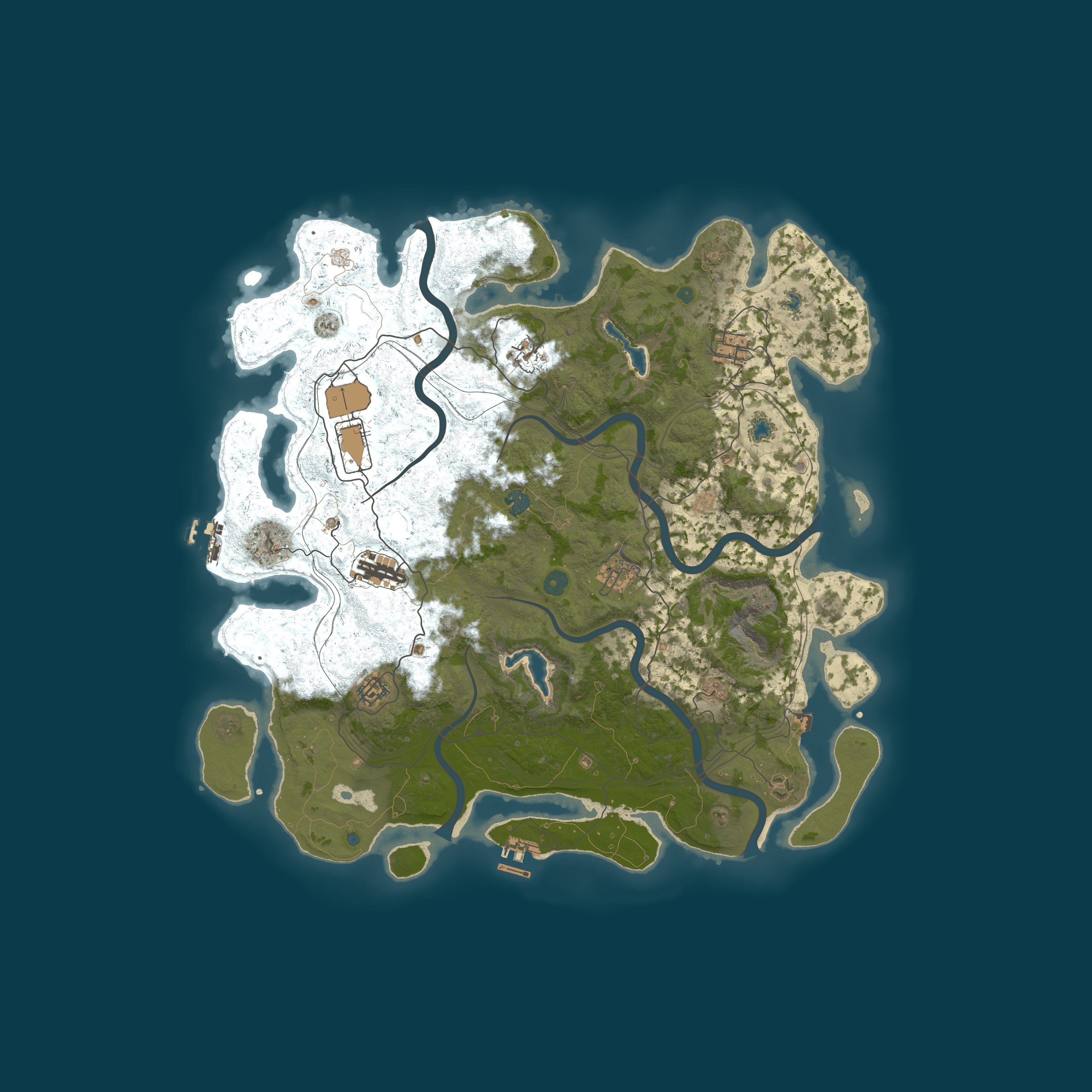 Карта сервера