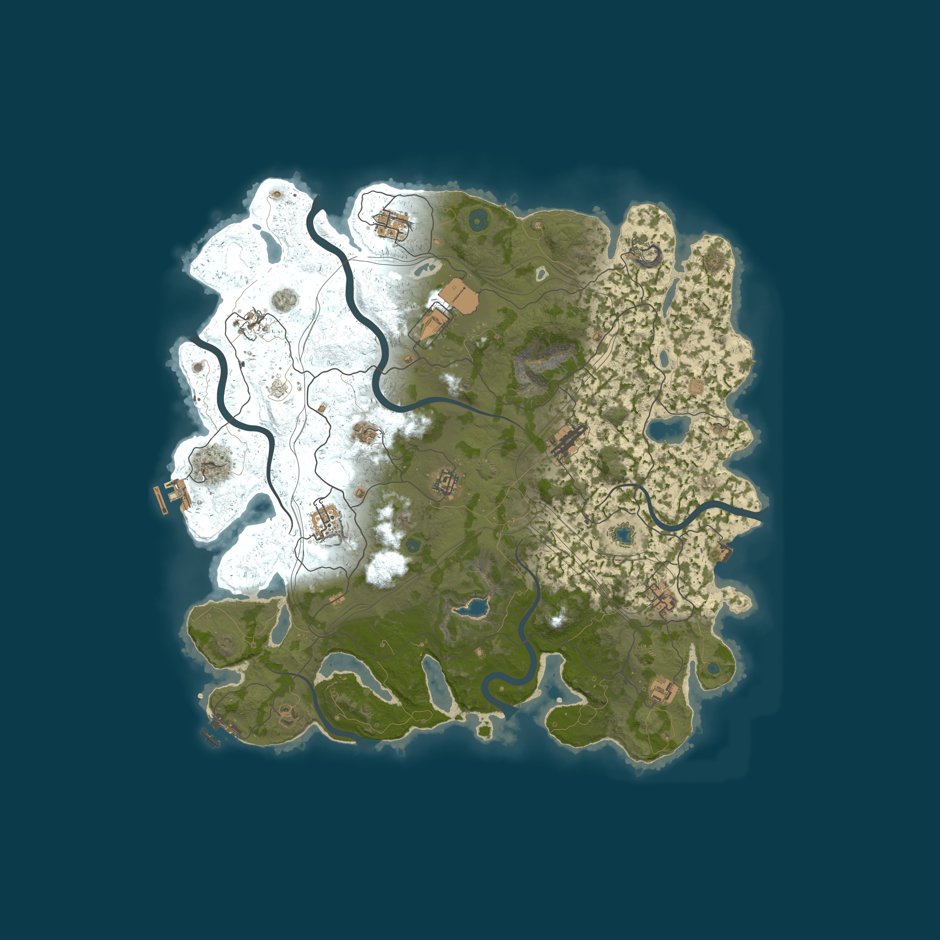 Rust map 4400/1672