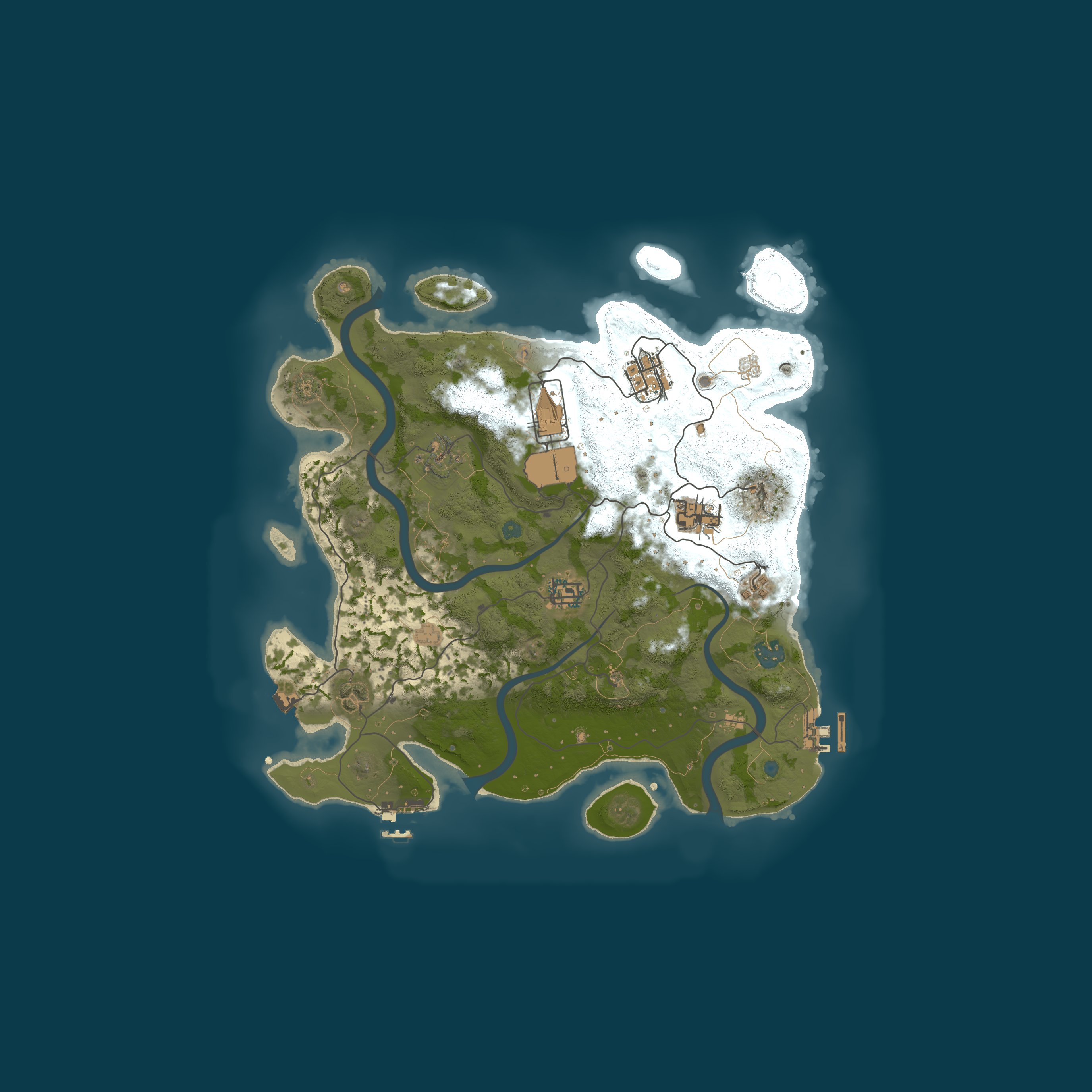 Map for Cotton Rust Server