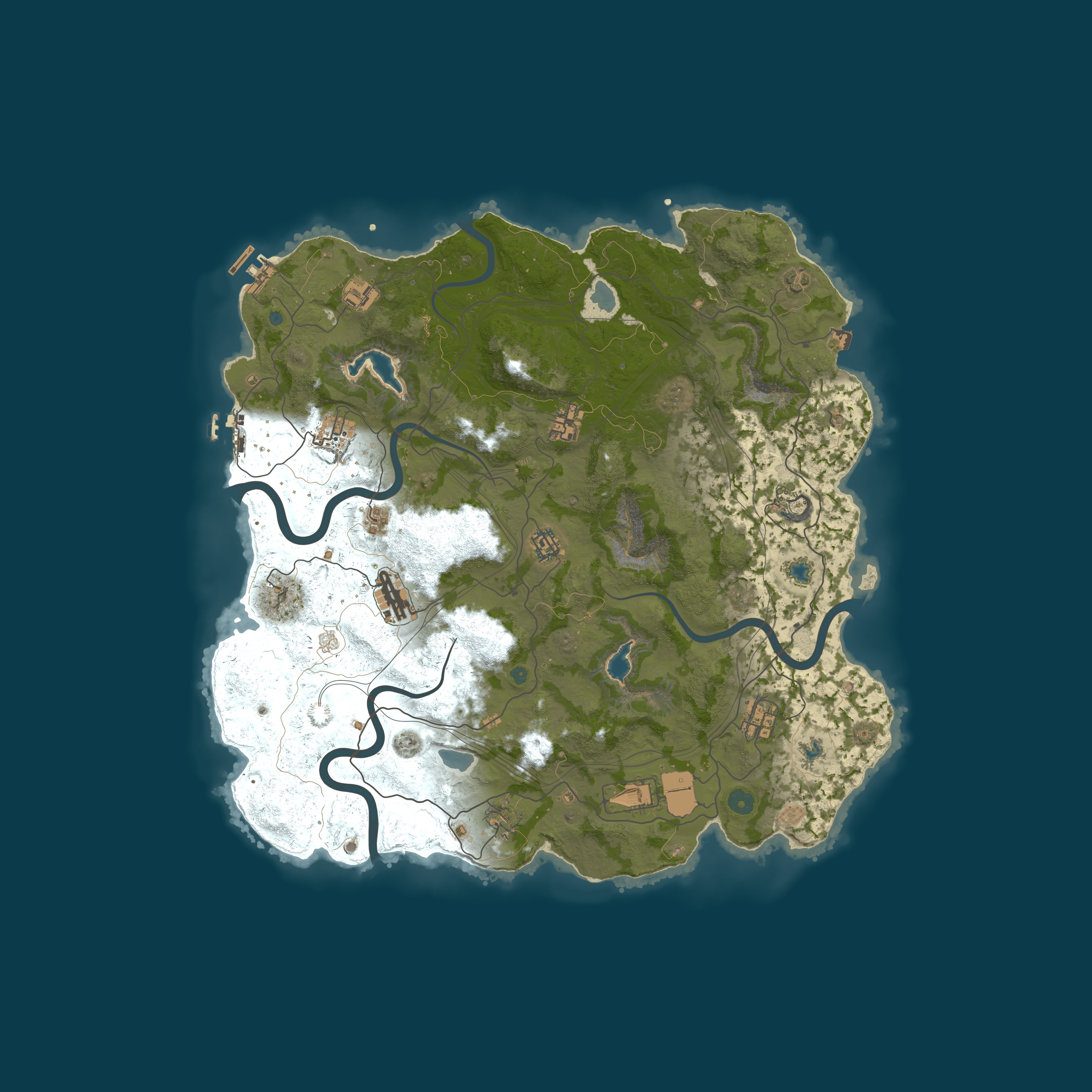 Map for Japan Tokyo - Vanilla PvE|JP|Beginner