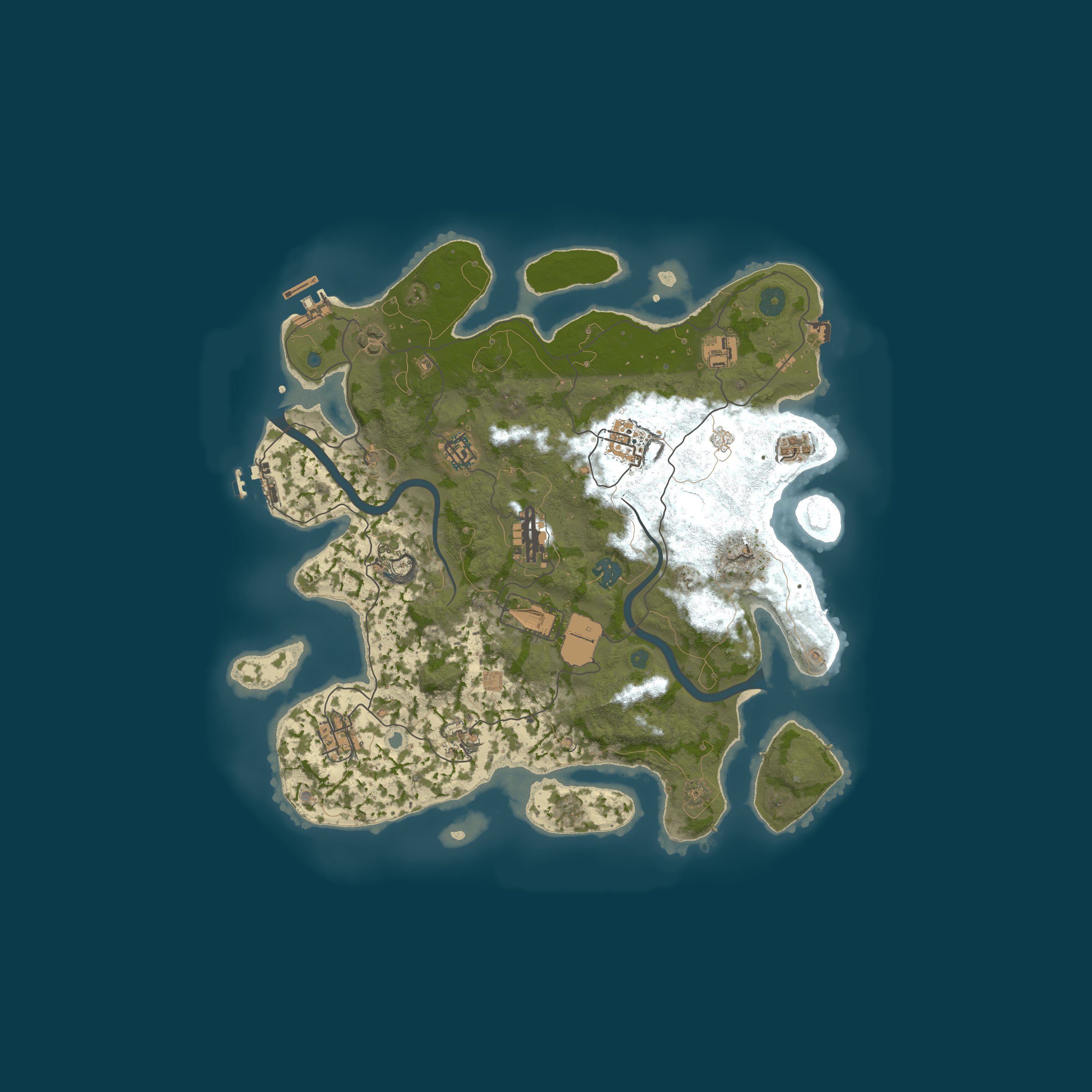 Rust map 3700/1337