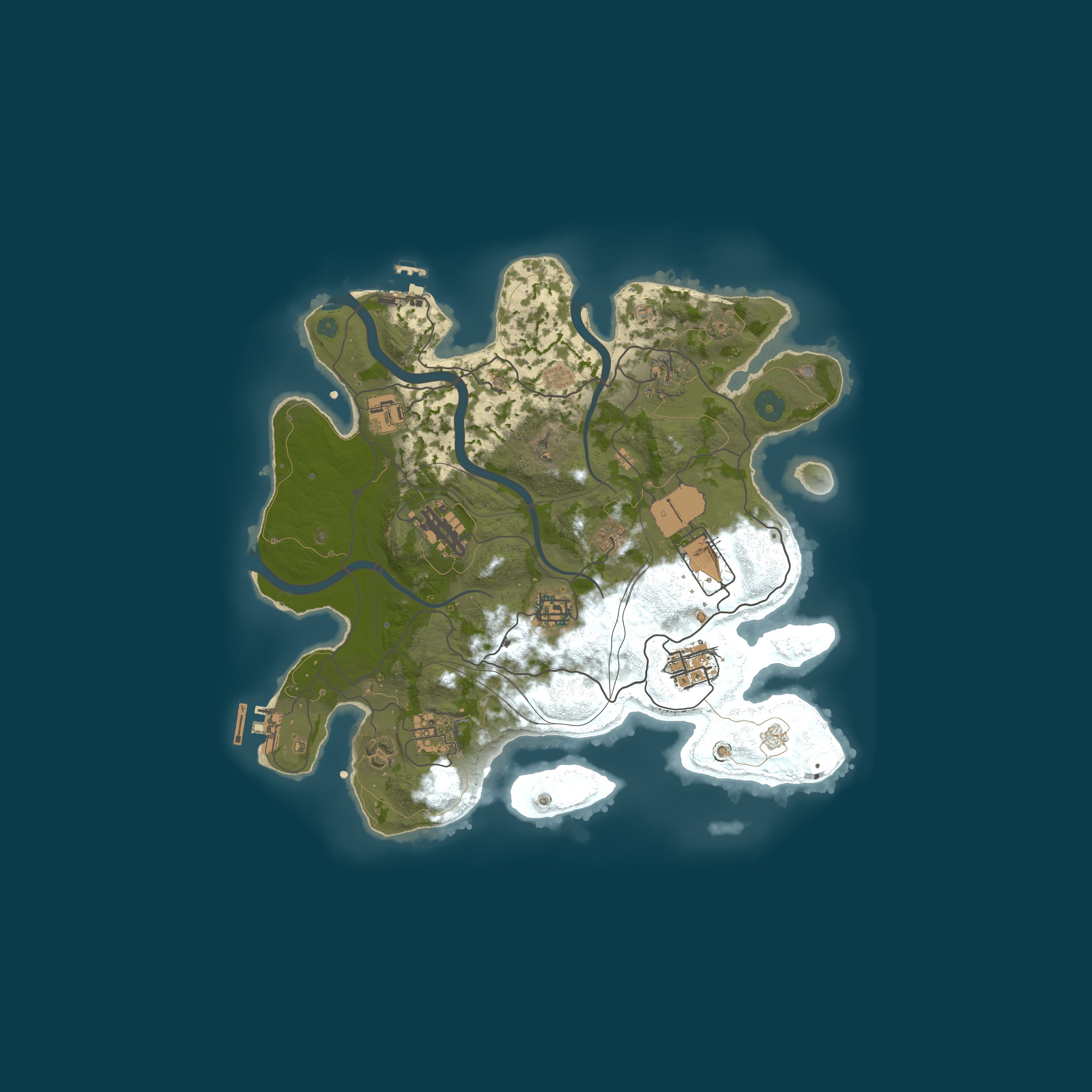 Rust map 3250/1337