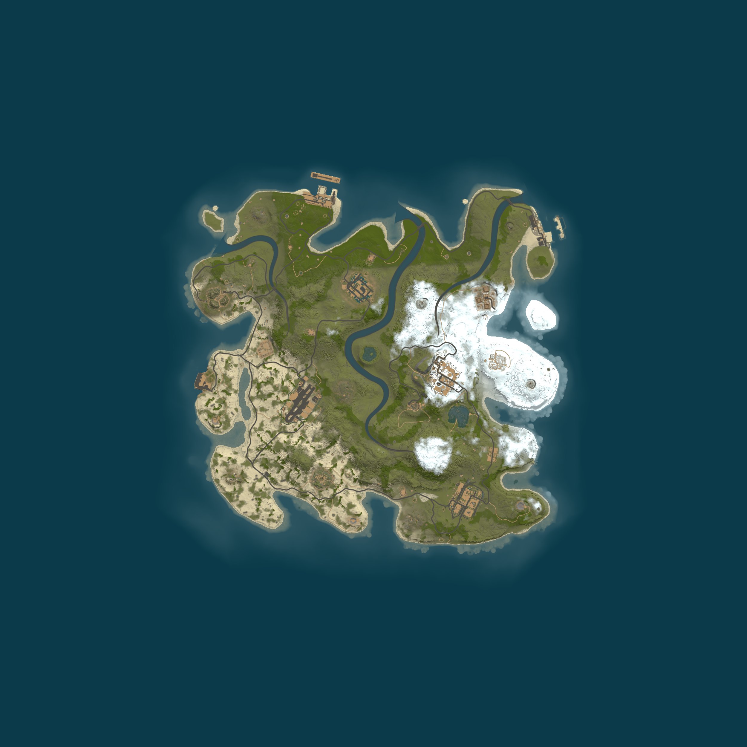 Map for StayFrosty | 100X | Modded PvP | Weekly
