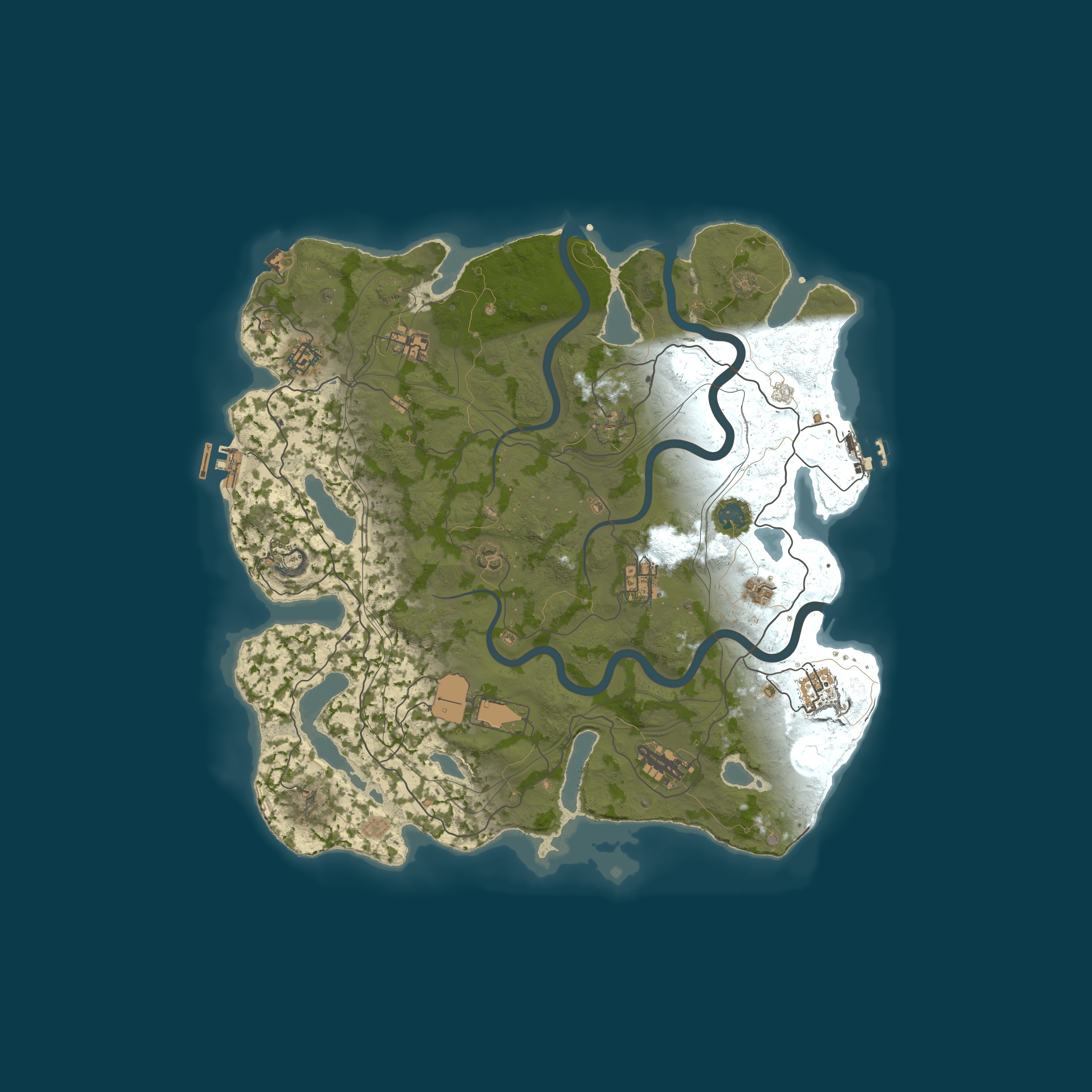 Карта сервера