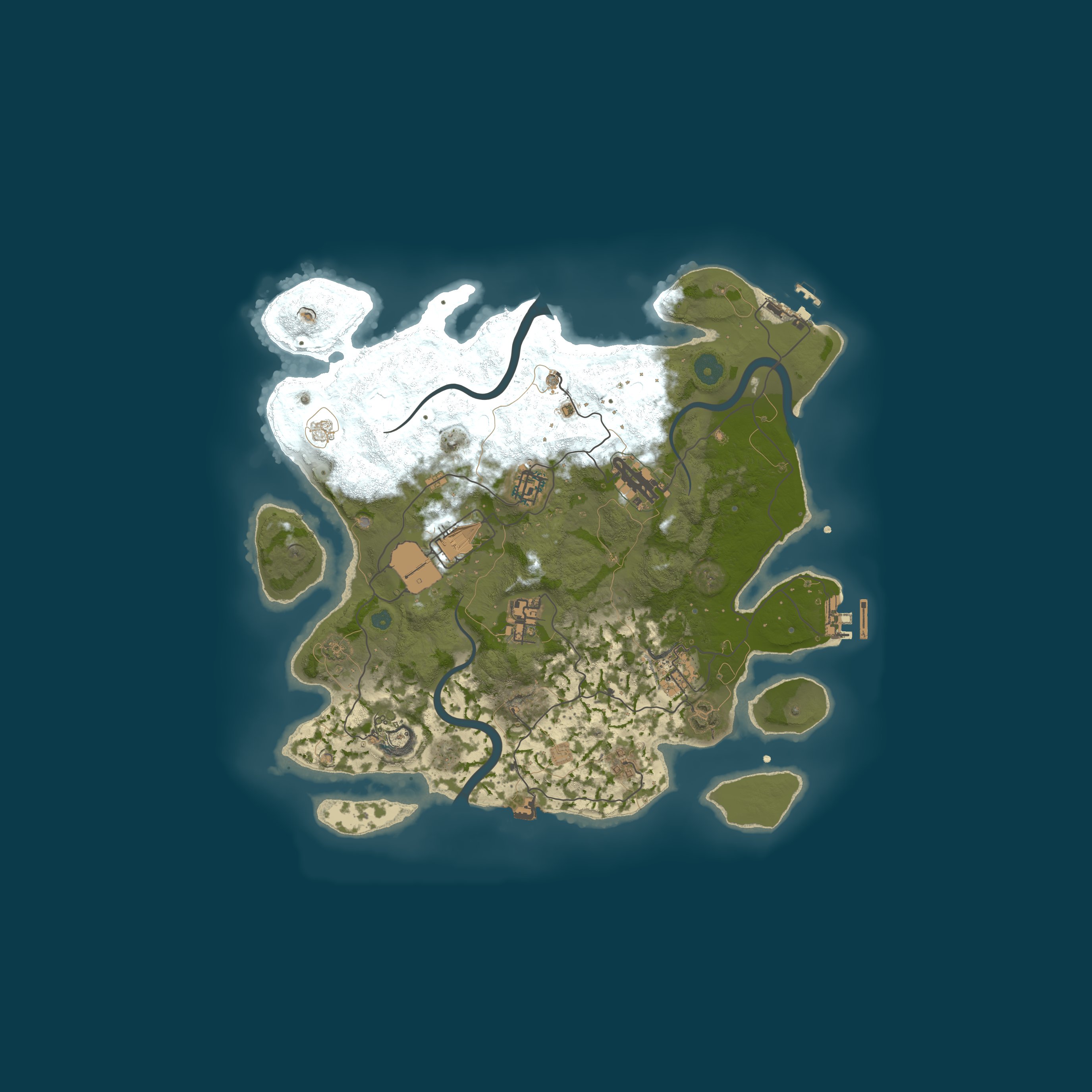 Map for RustOps - Solo/Duo 2X Vanilla | JUST FULLWIPED 14.05 14/05 05/1