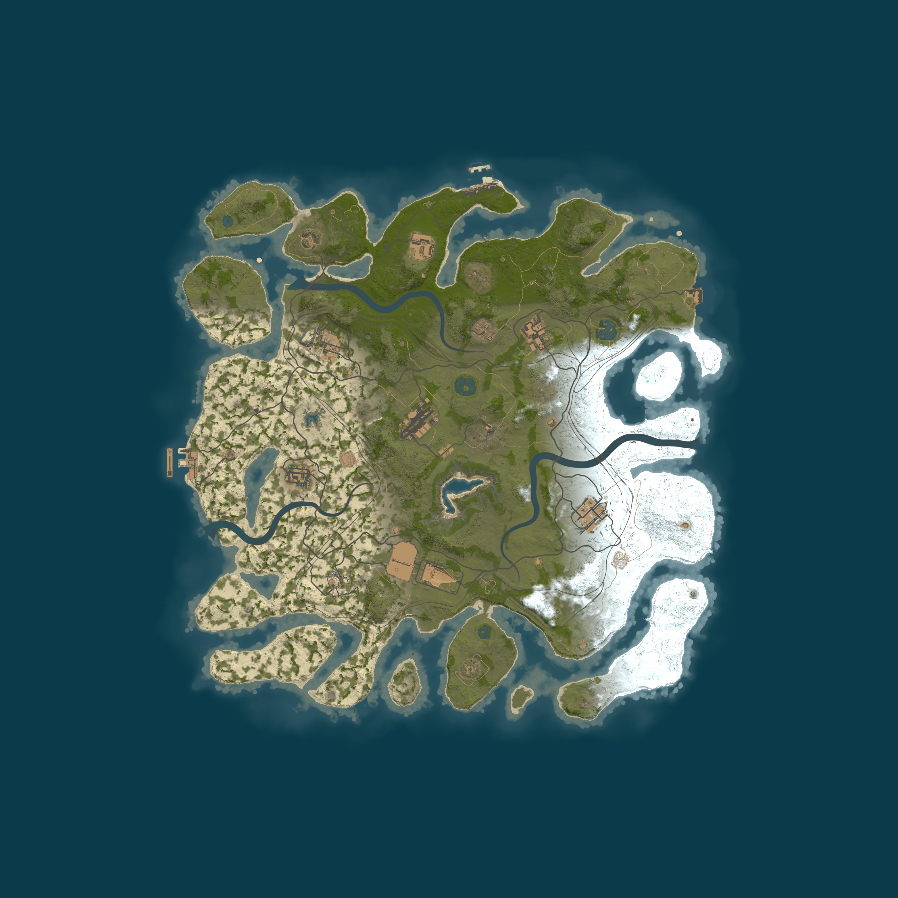 Rust map 4250/1337