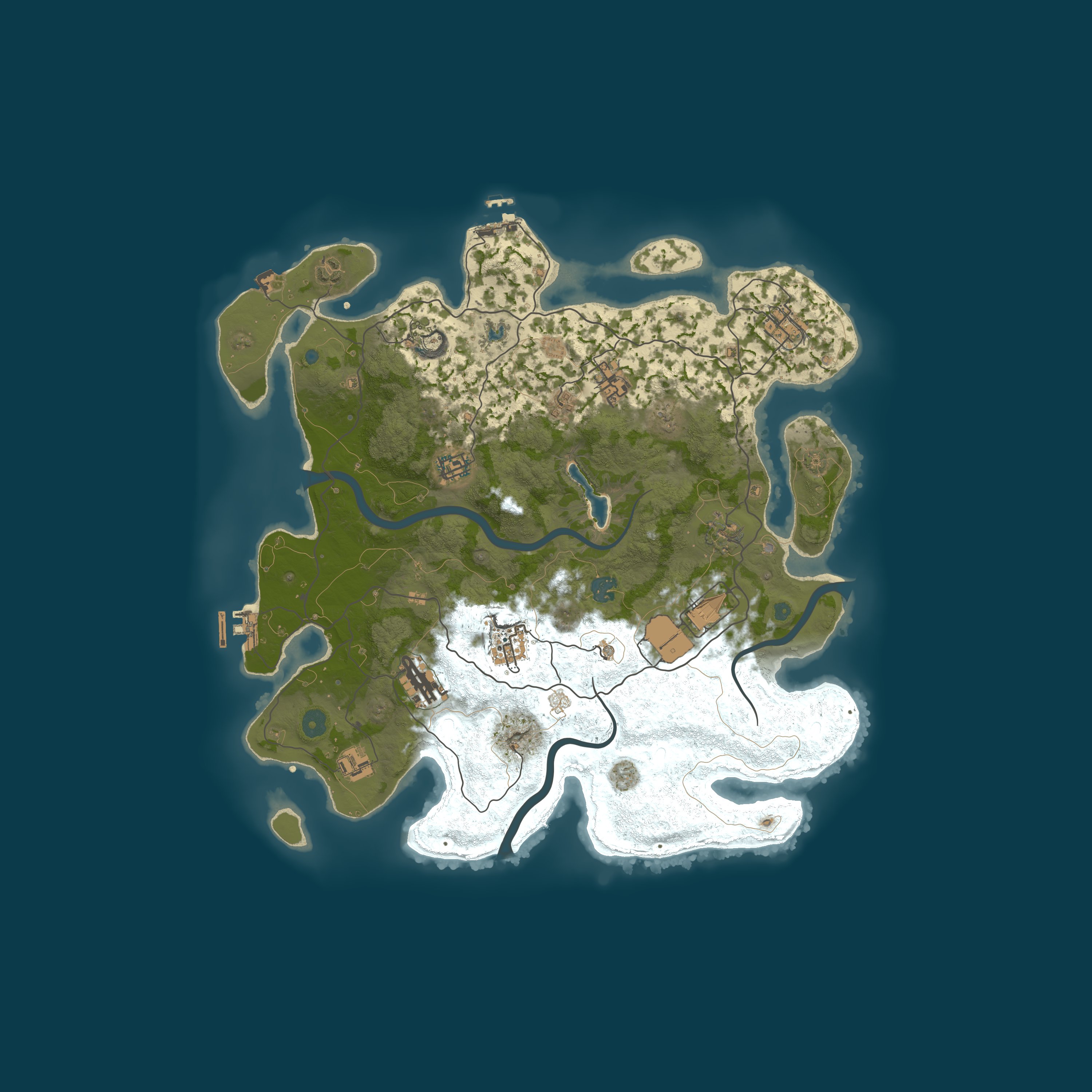 Map for Шелтер[PVP+PVE-НОВИЧОК-РЕЙД БАЗЫ]