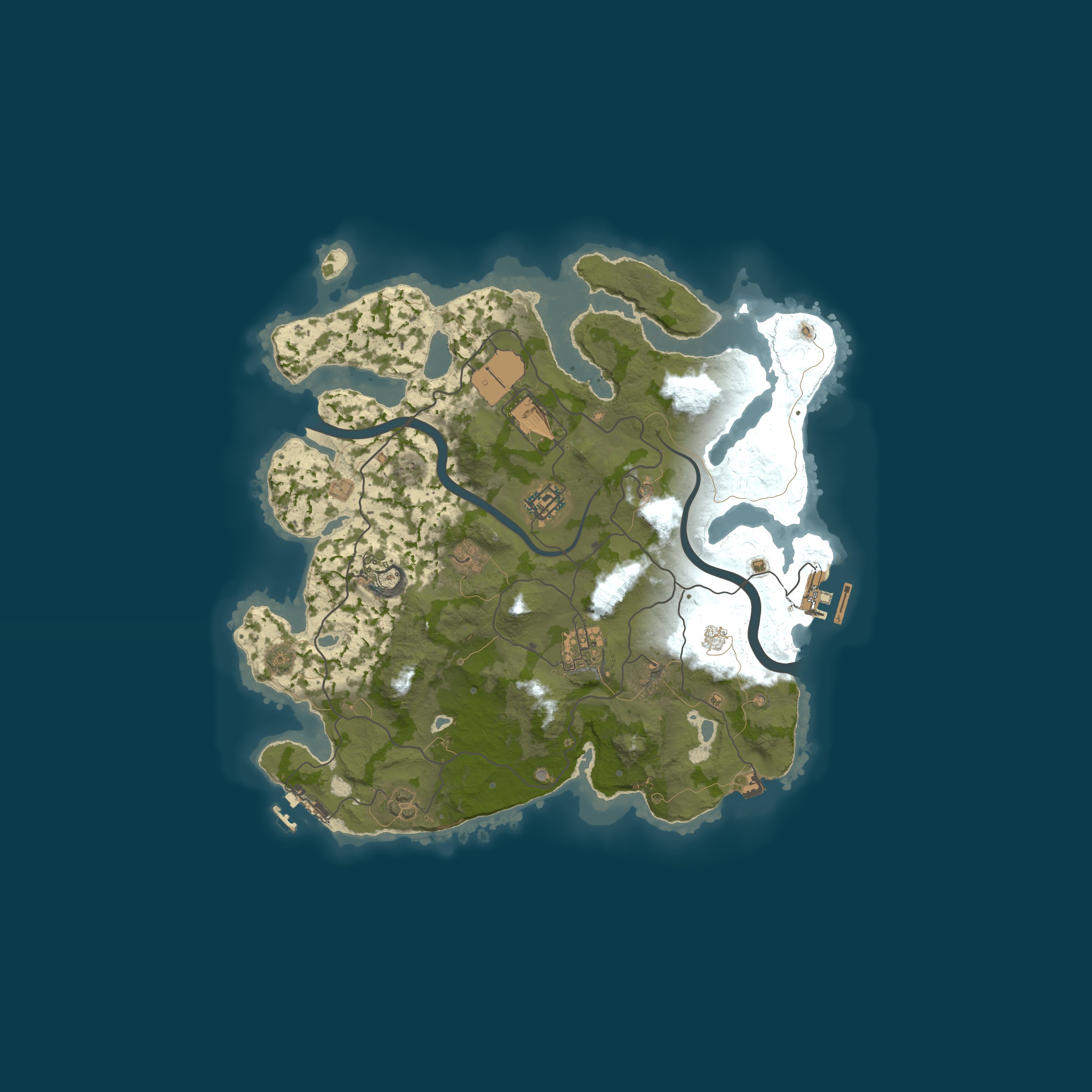 Map for [AU] Rust Refined 3X |solo/duo/trio/quad|Noob Friendly|QOL