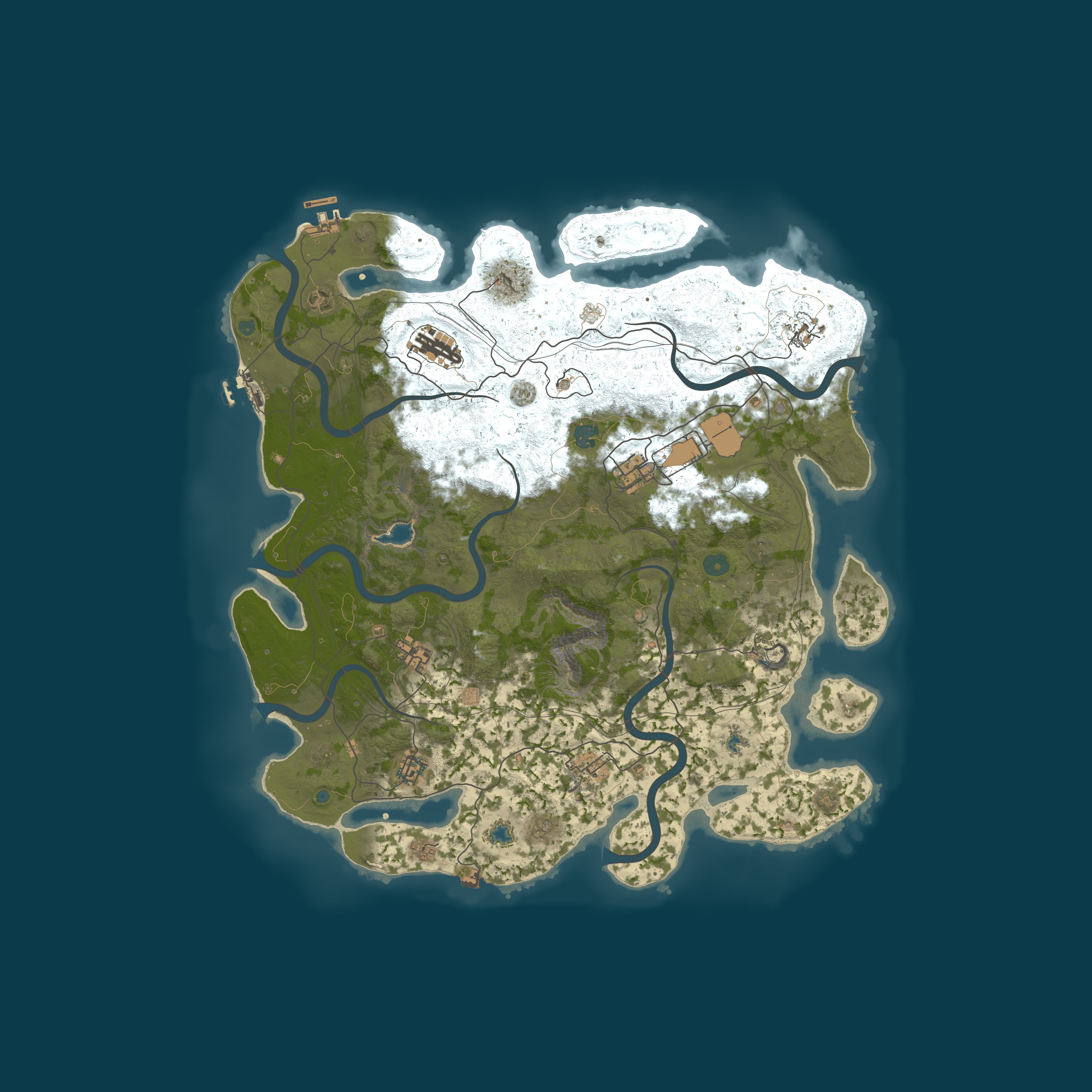 Карта сервера