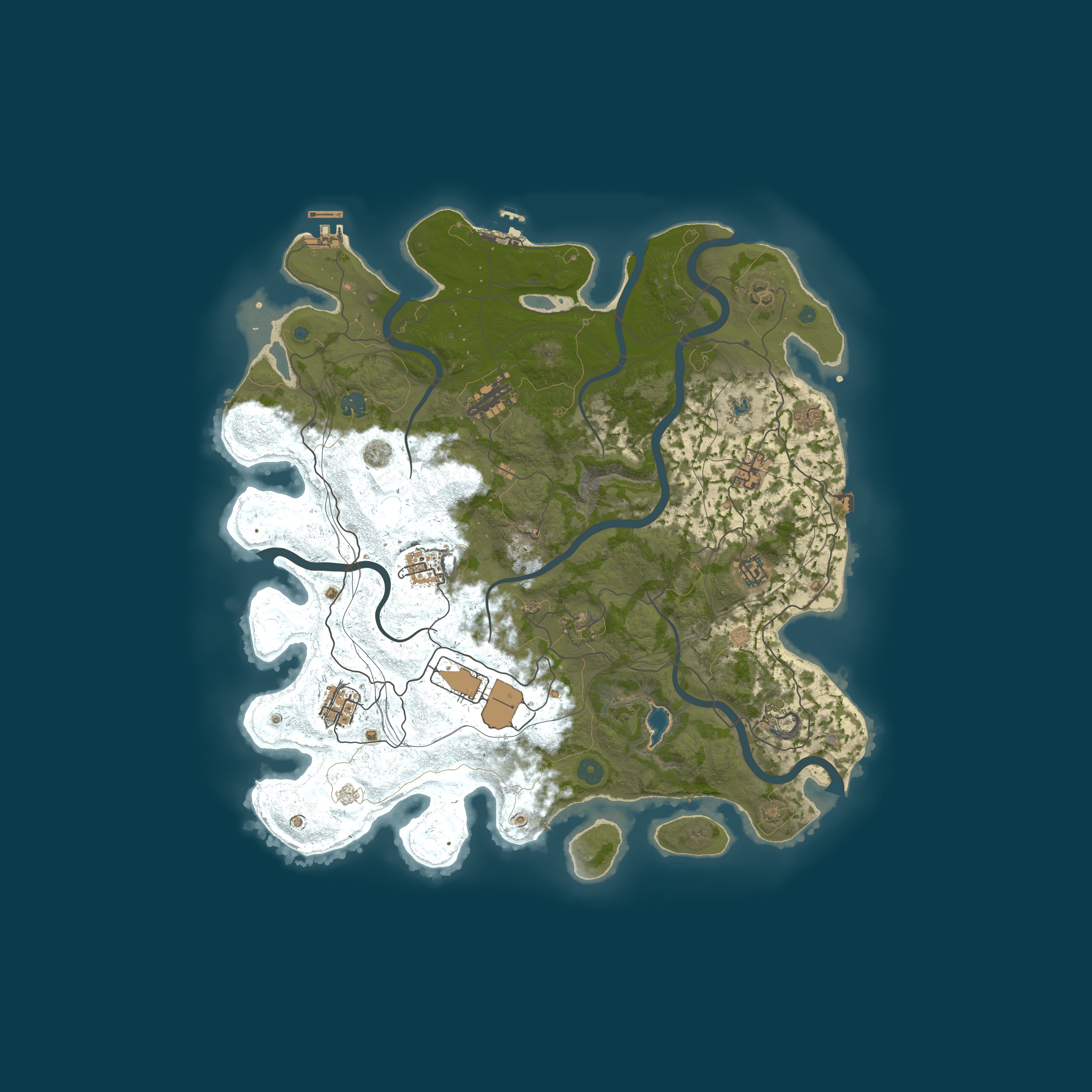 Карта сервера