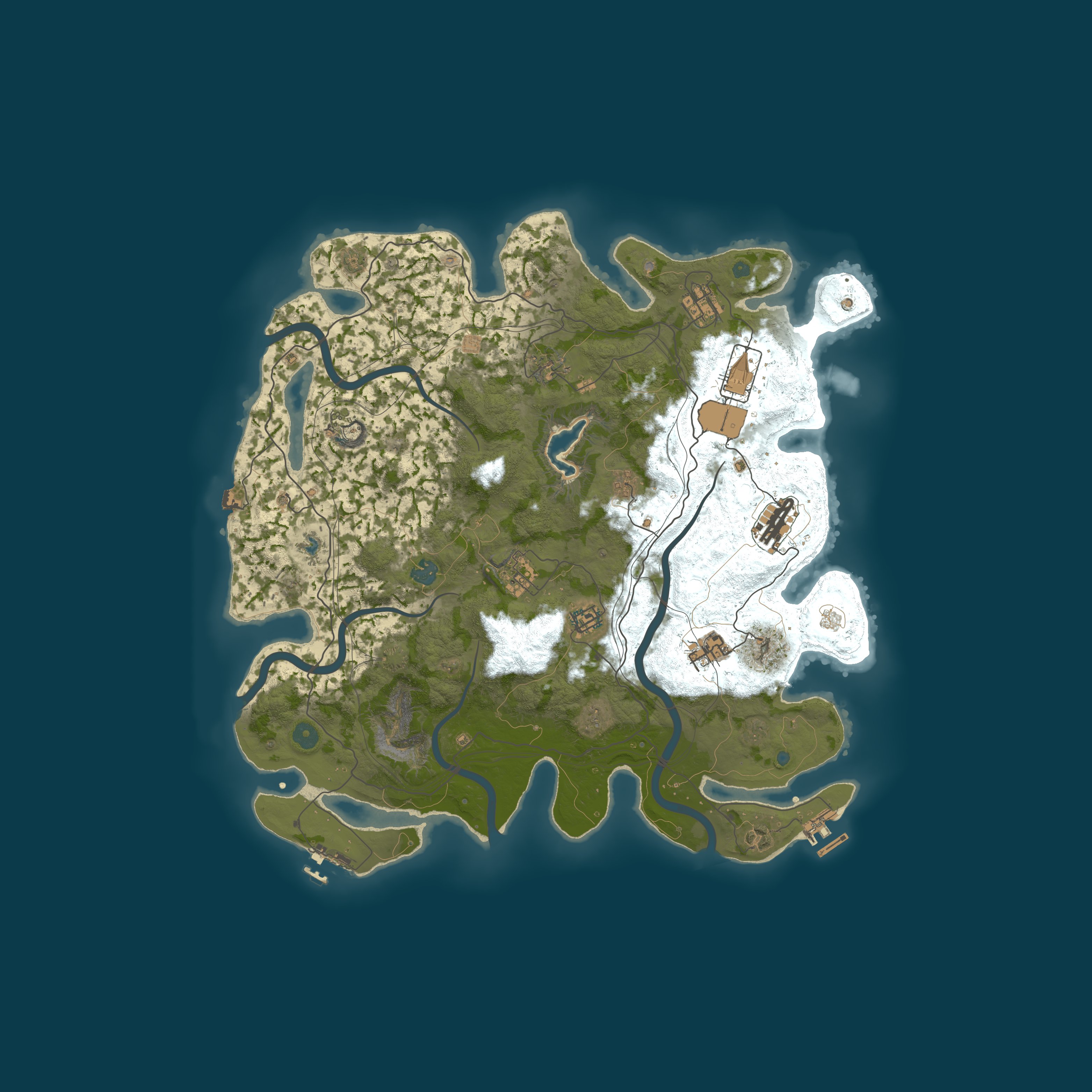 Map for [RU][PVE] Corrosionland - Судный День