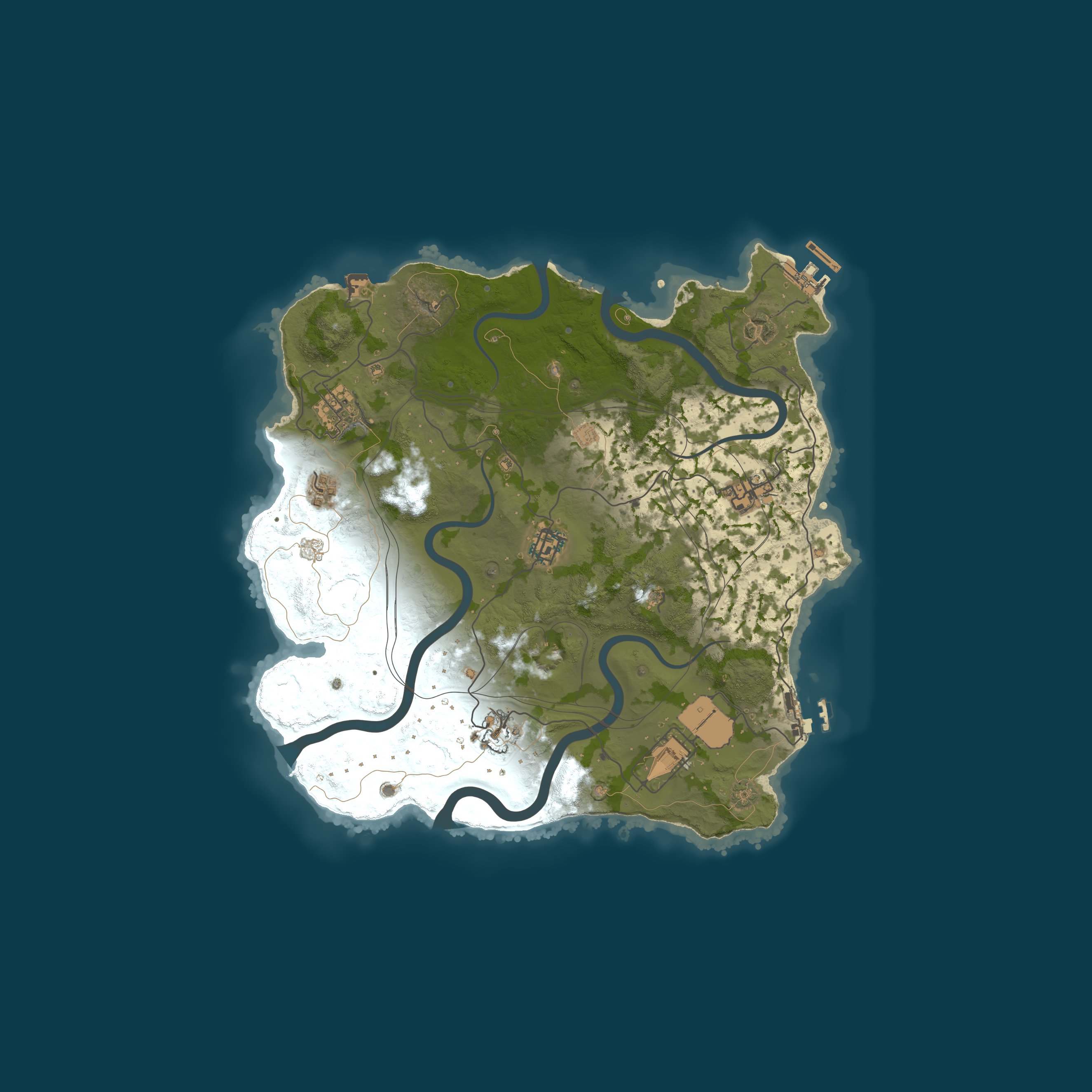 Rust map 3300/1337