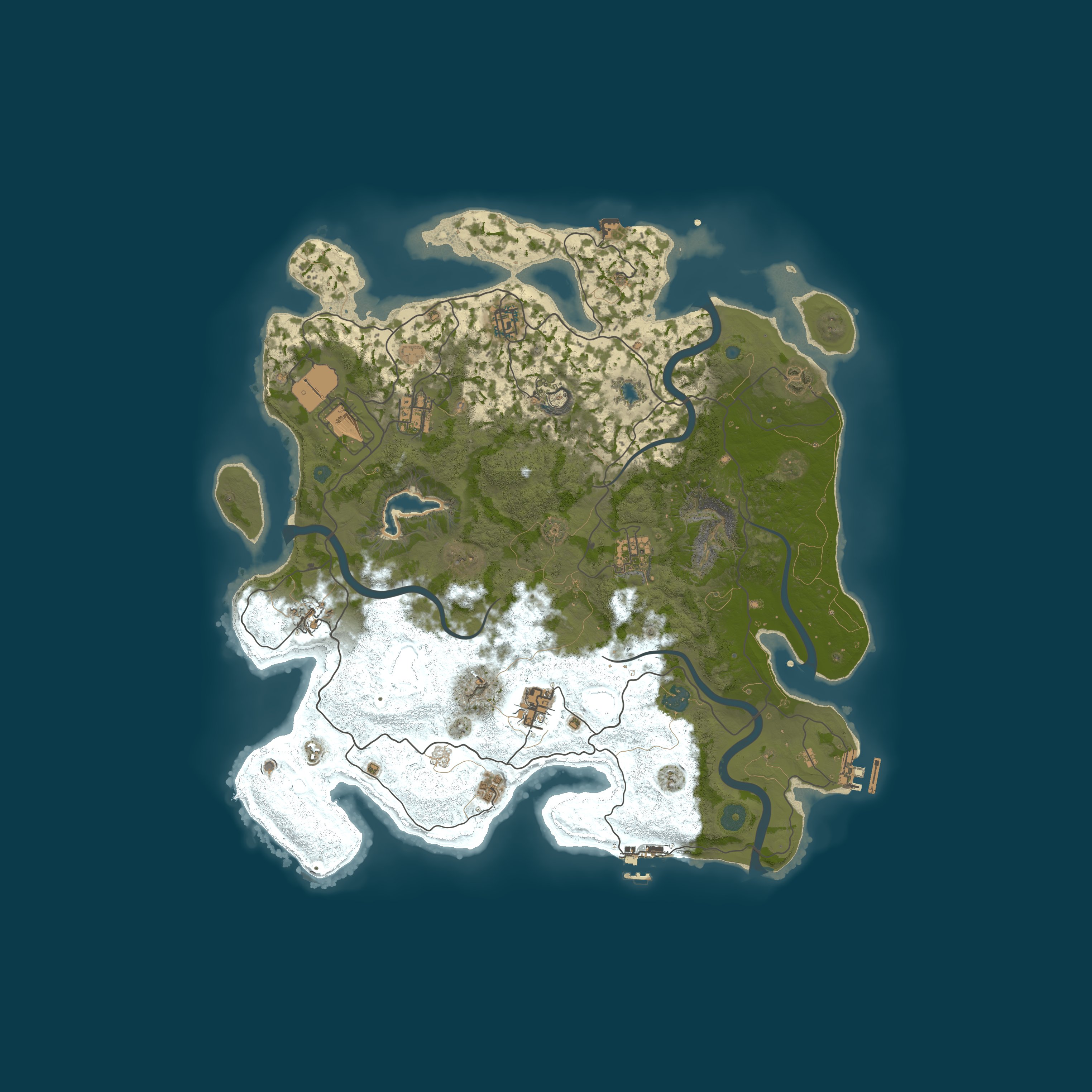 Map for LINERUST x2x ДЛЯ НОВИЧКОВ solo/duo/trio  08.05