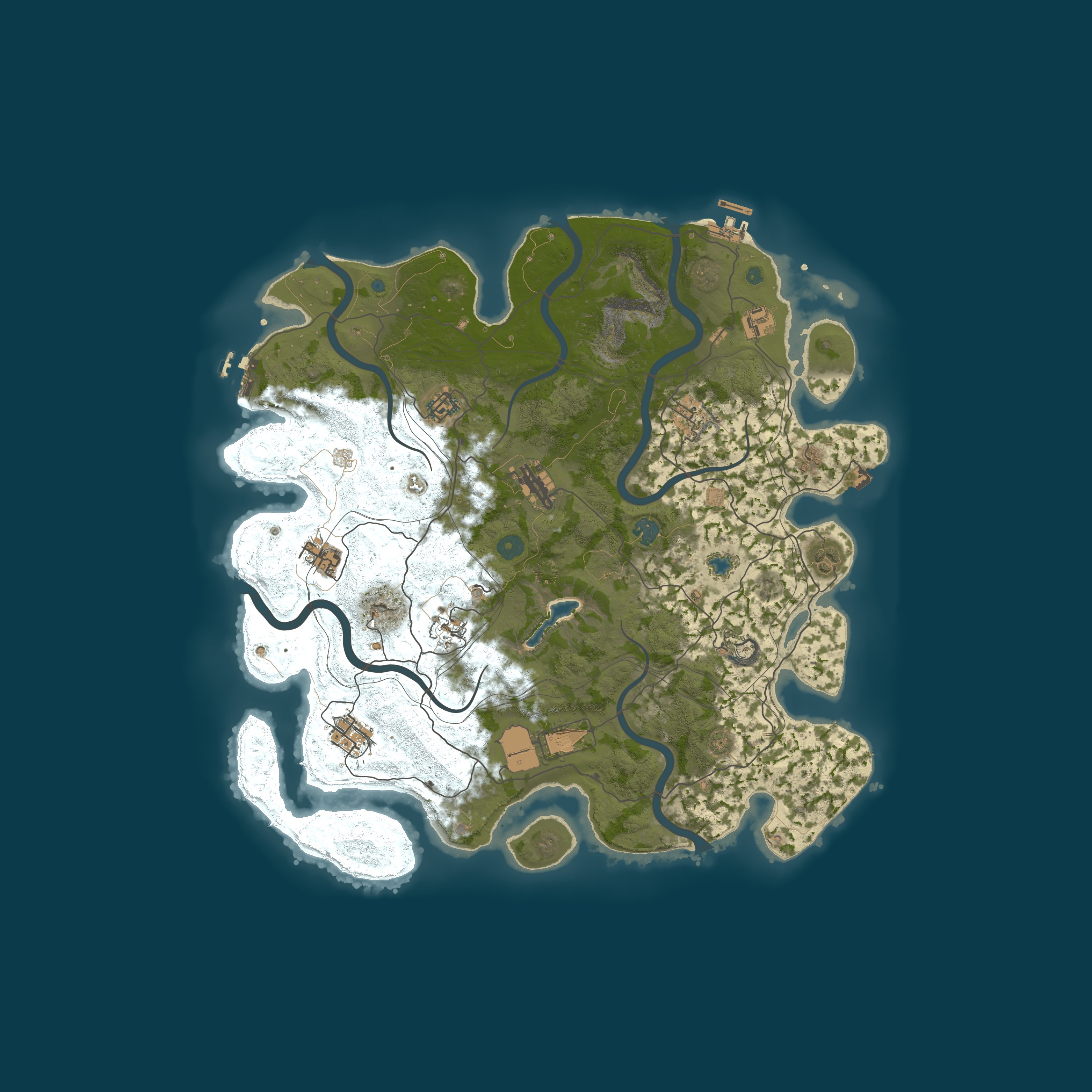 Map for 404 RUST /ДЛЯ НОВИЧКОВ /МОСКОВСКИЙ 16.07
