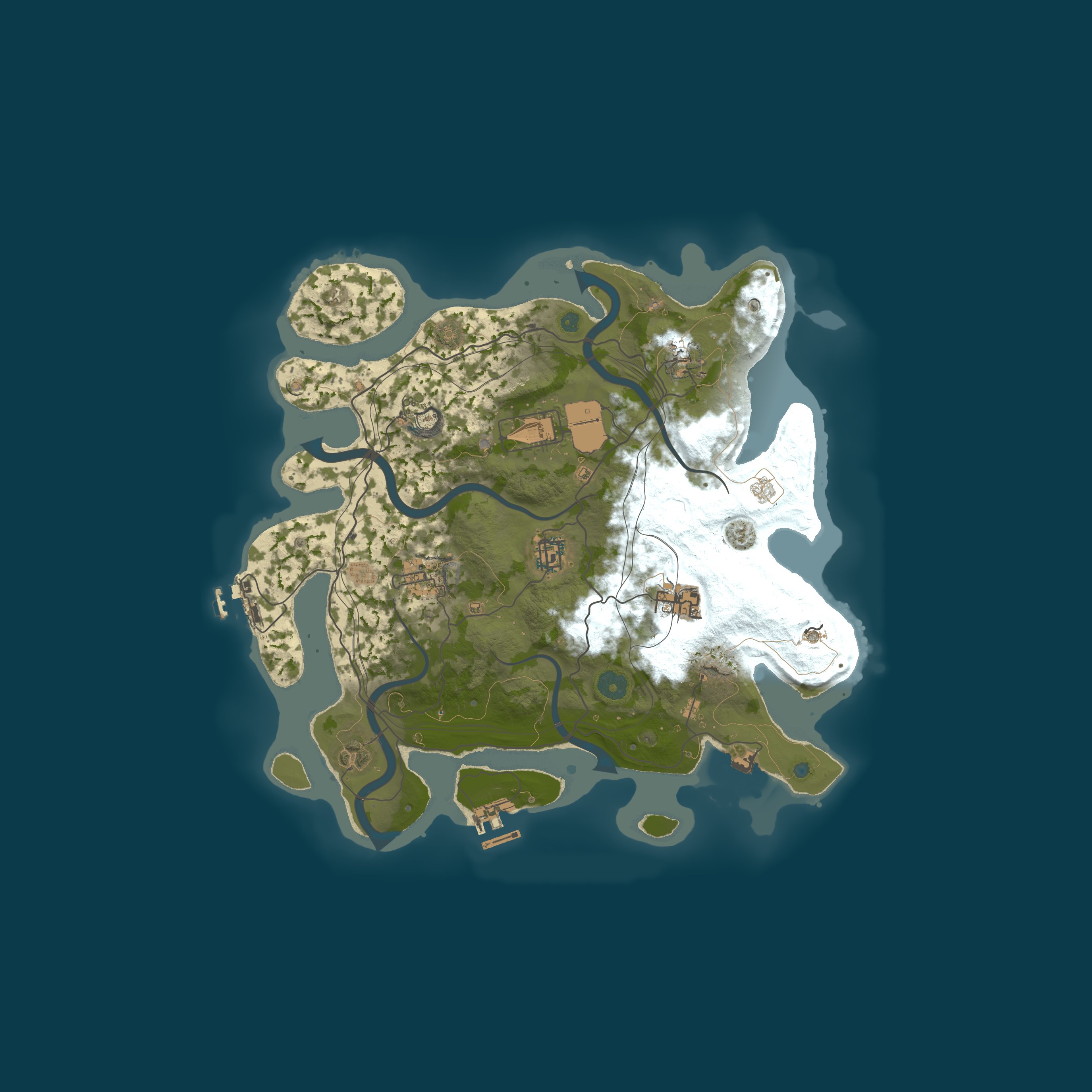 Map for [EU/GER] Die Tafelrunde Main [PVE/PVP | KOS-Zone | RaidTime]