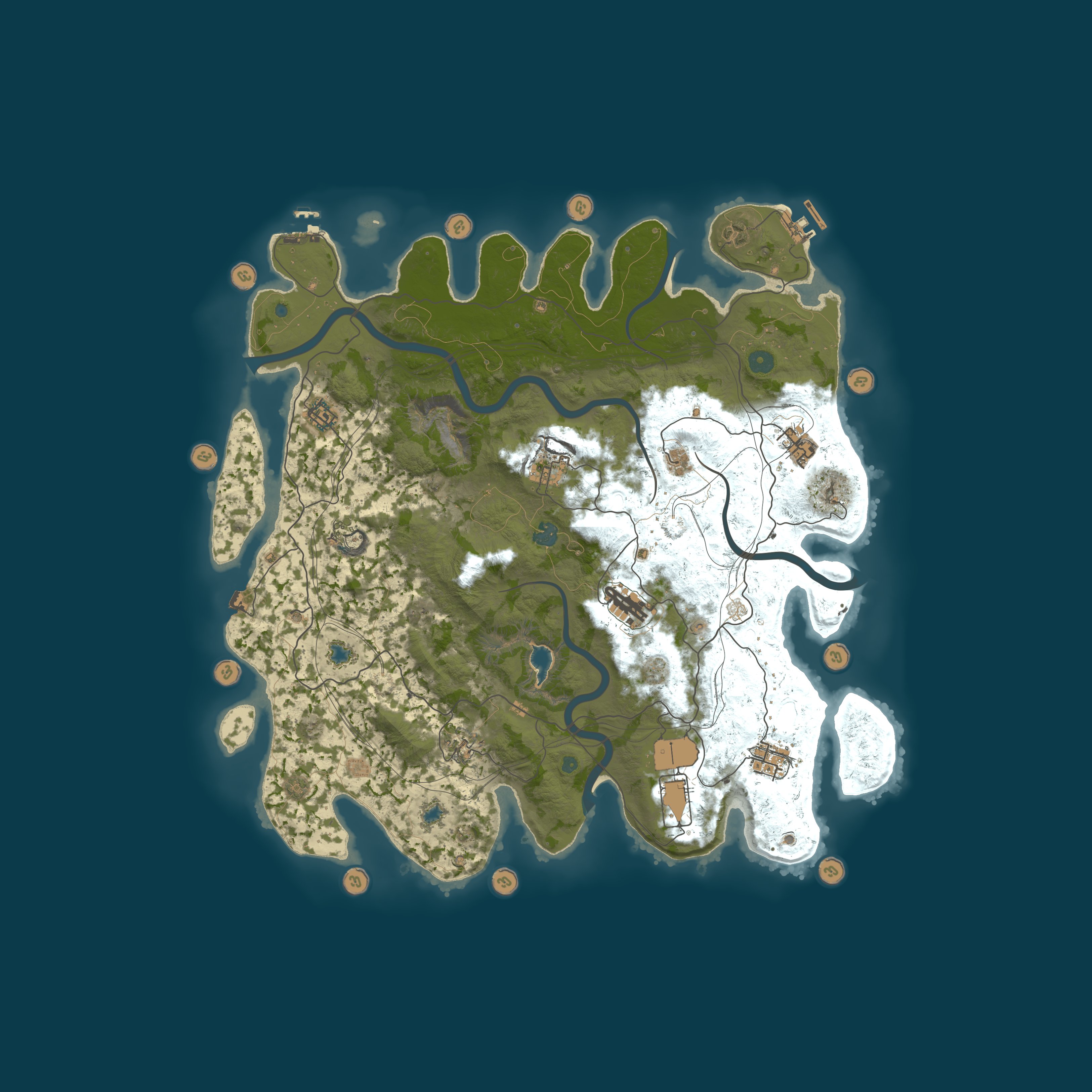 Map for CobaltCove.io PvE x5 | Skills | Bots | Raid Bases | Quests