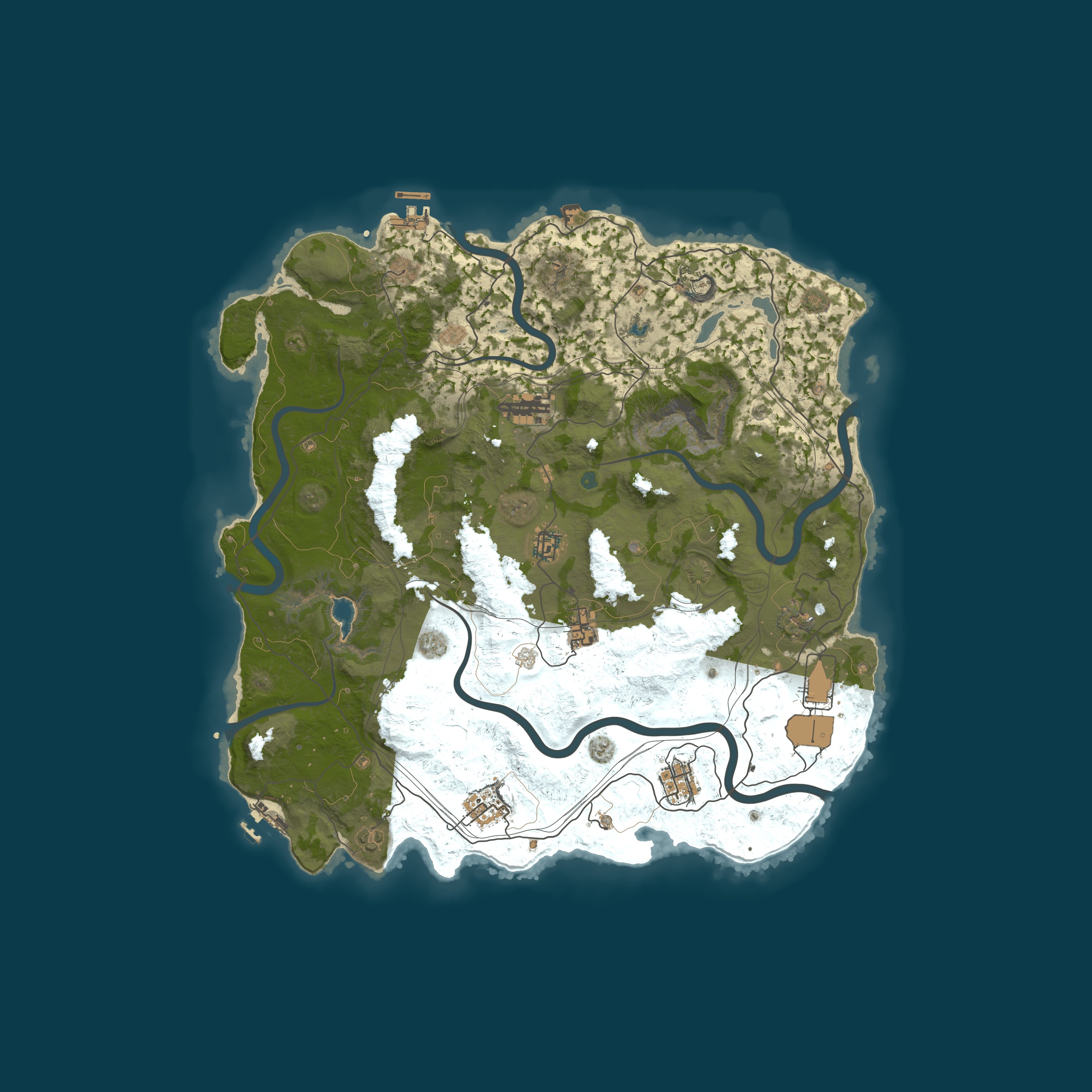 Карта сервера