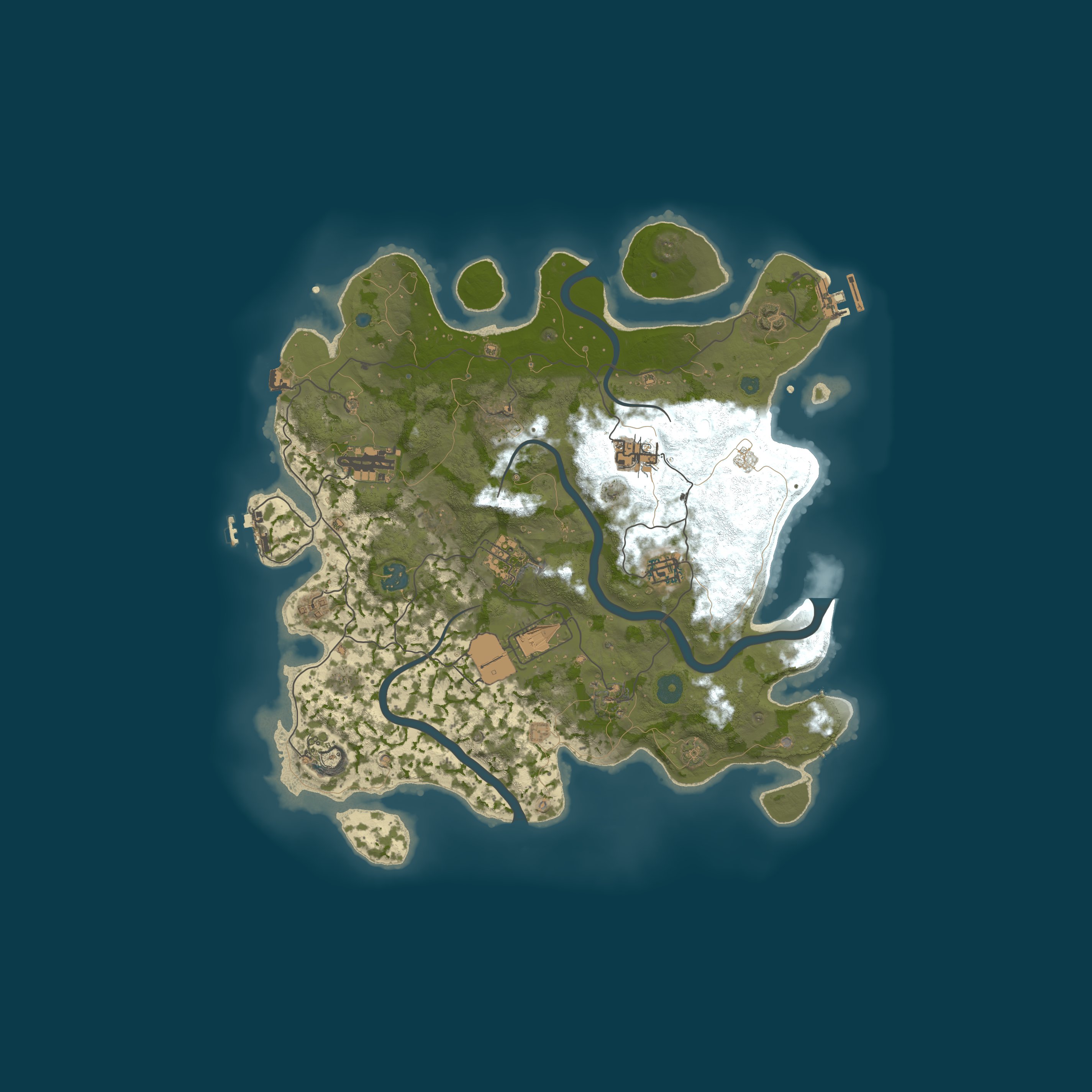 Map for Rust Server by nitrado.net
