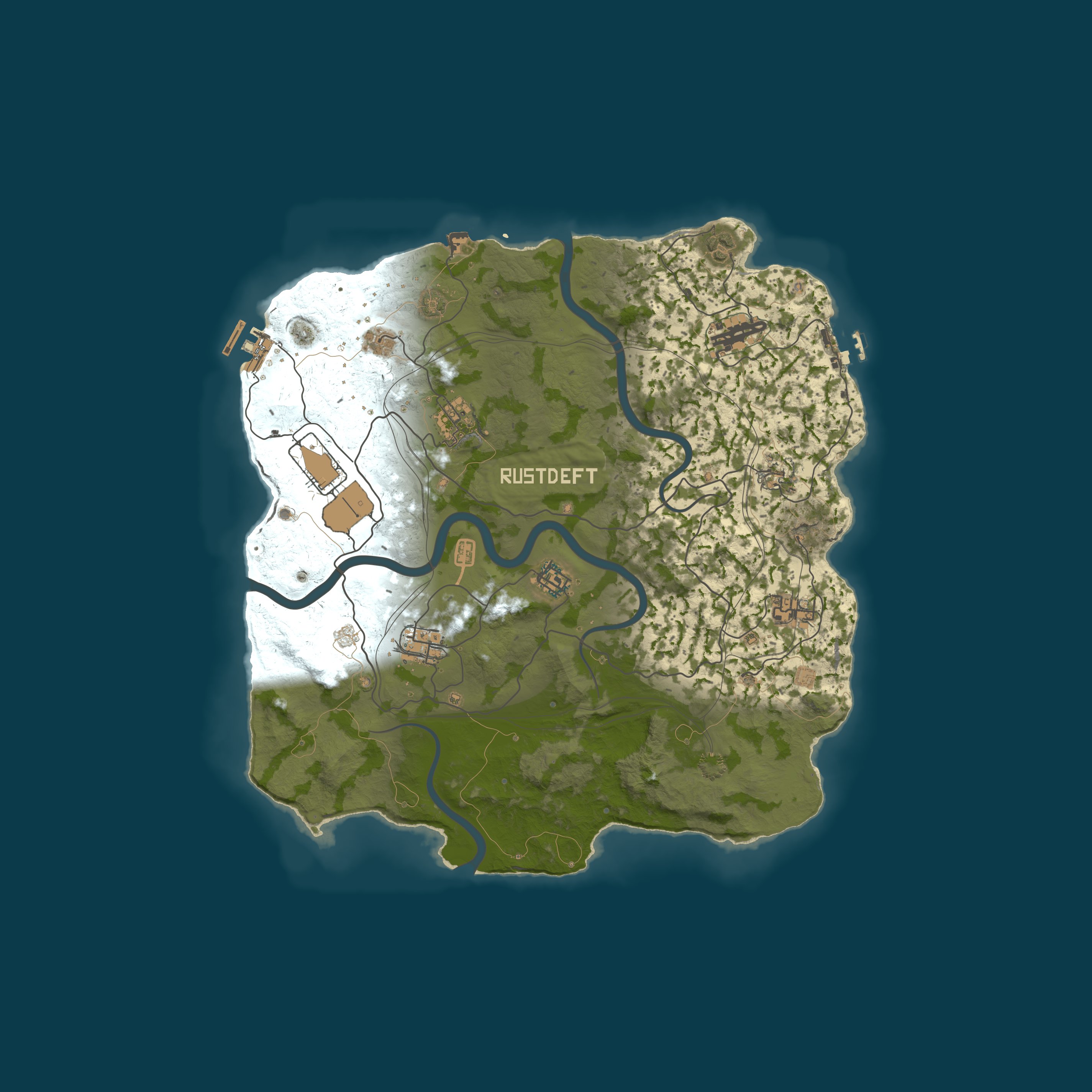 Карта сервера