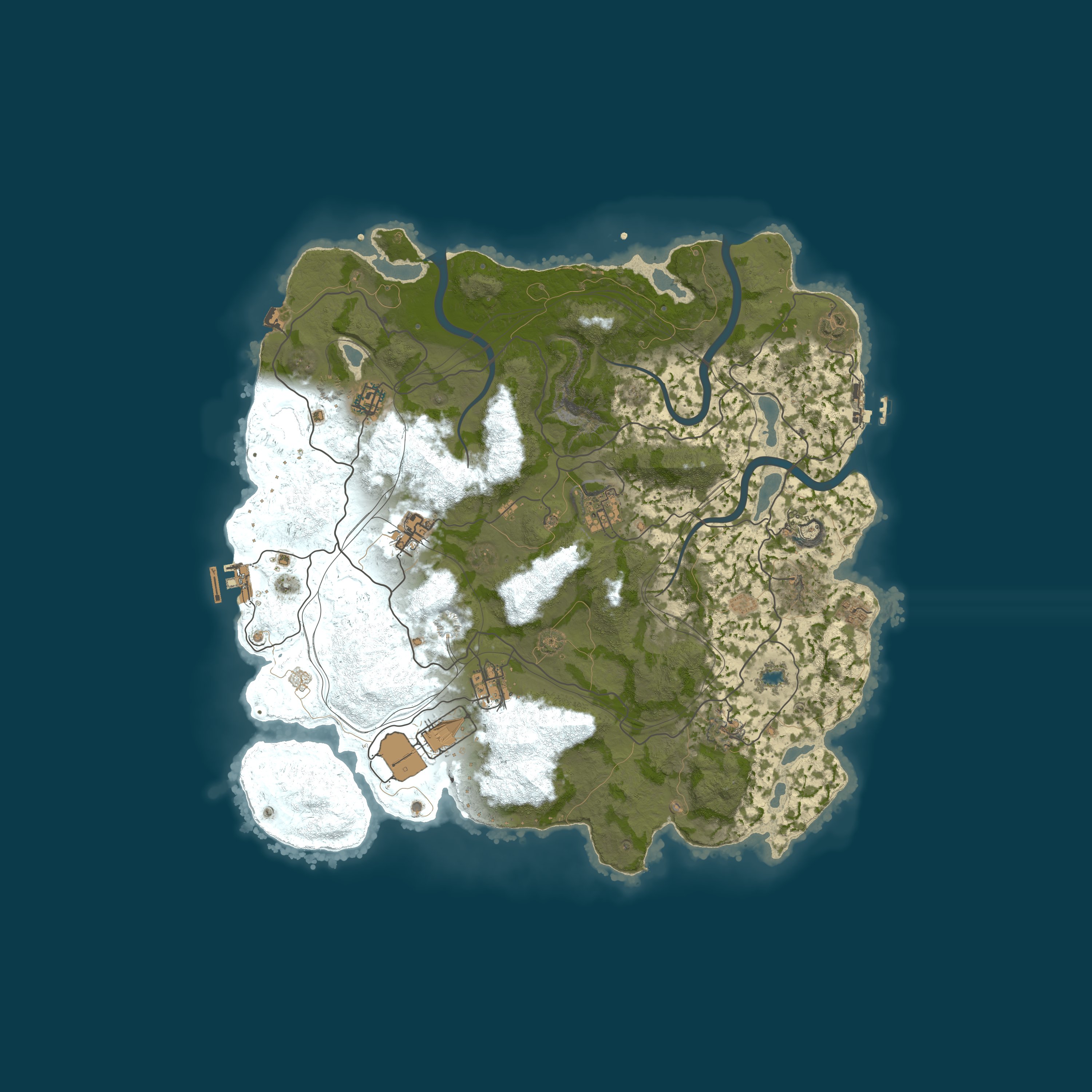 Map for Rustoria.co - US Mondays