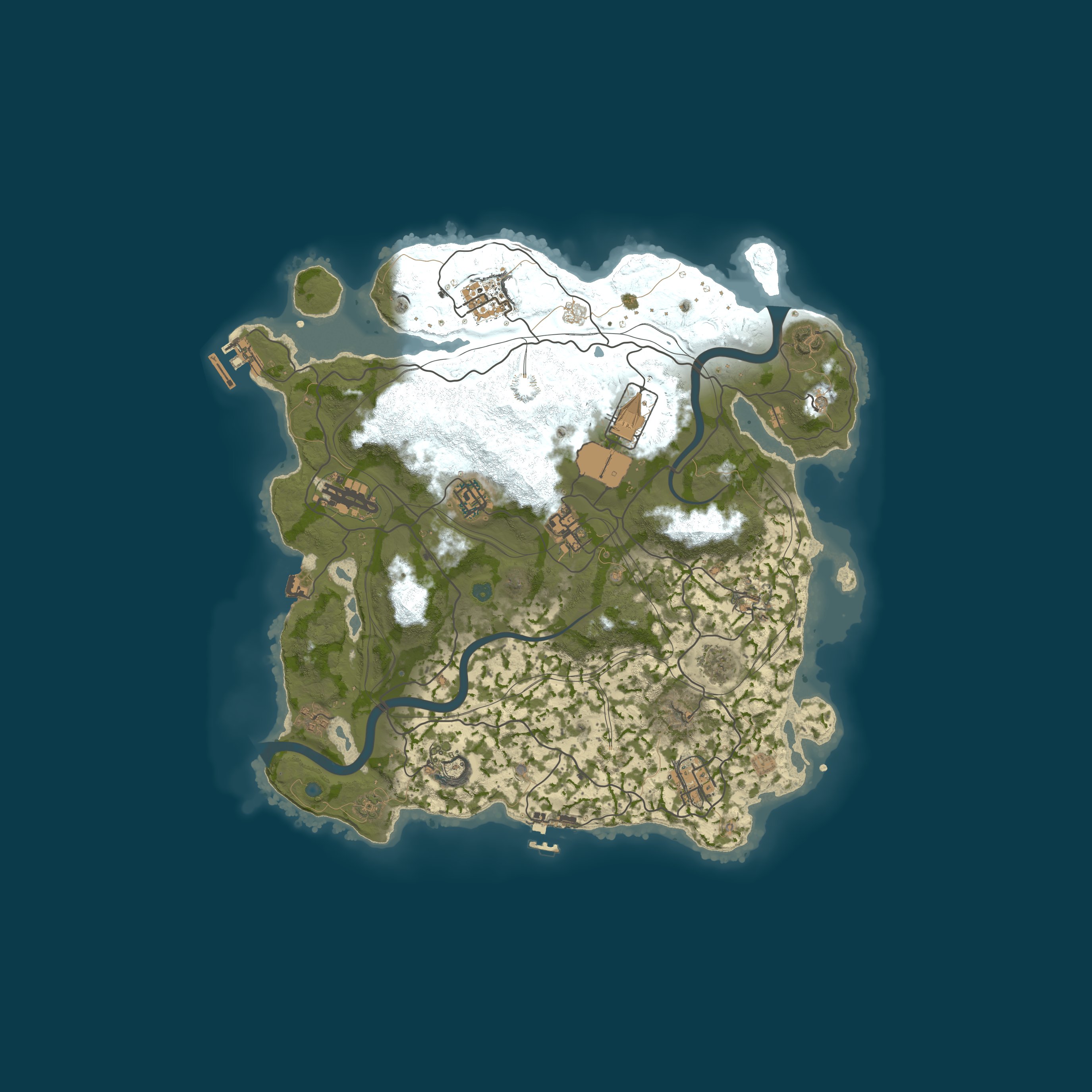 Map for DOPE 3X | SOLO/DUO | 50% UPKEEP | KITS | NOOB FRIENDLY