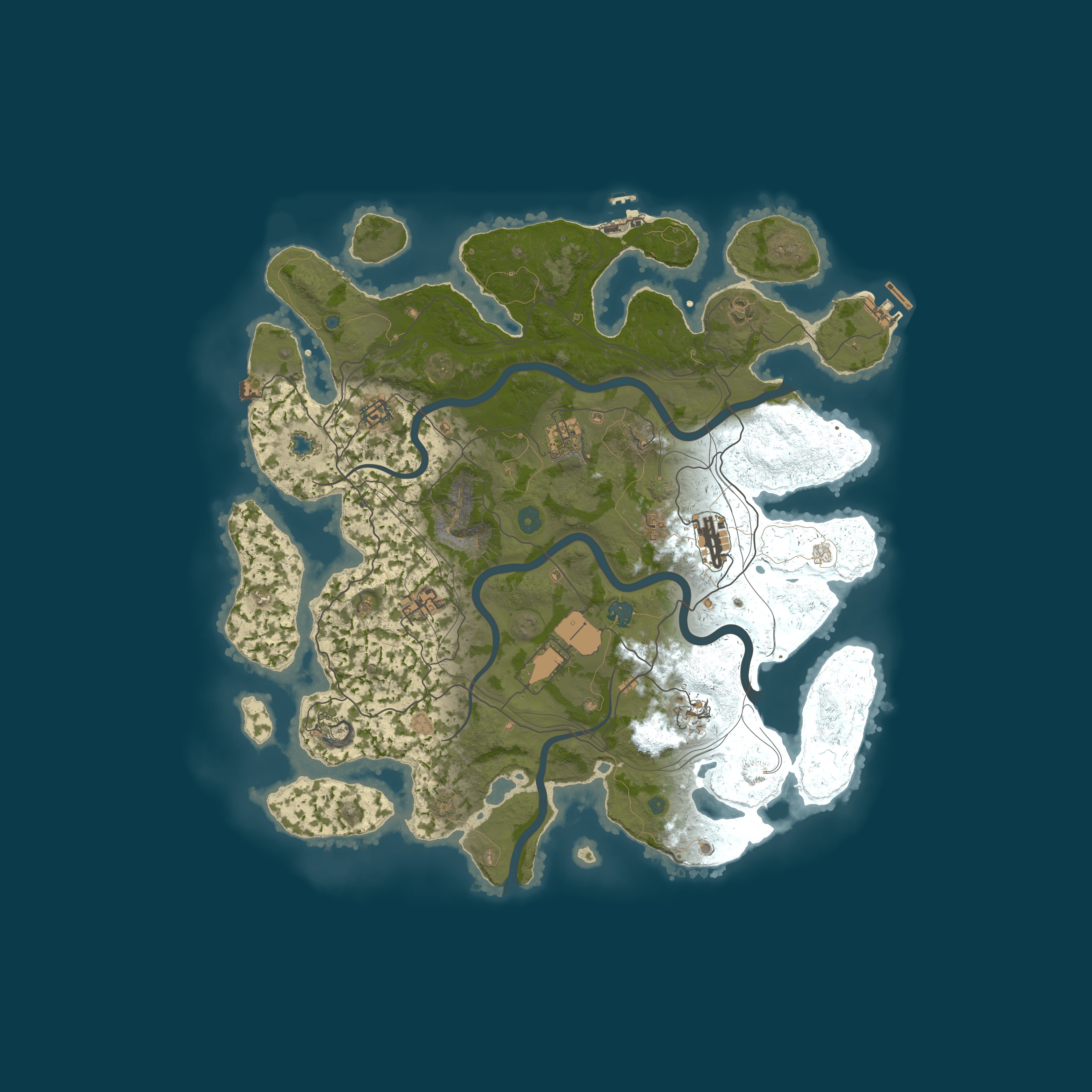 Карта сервера