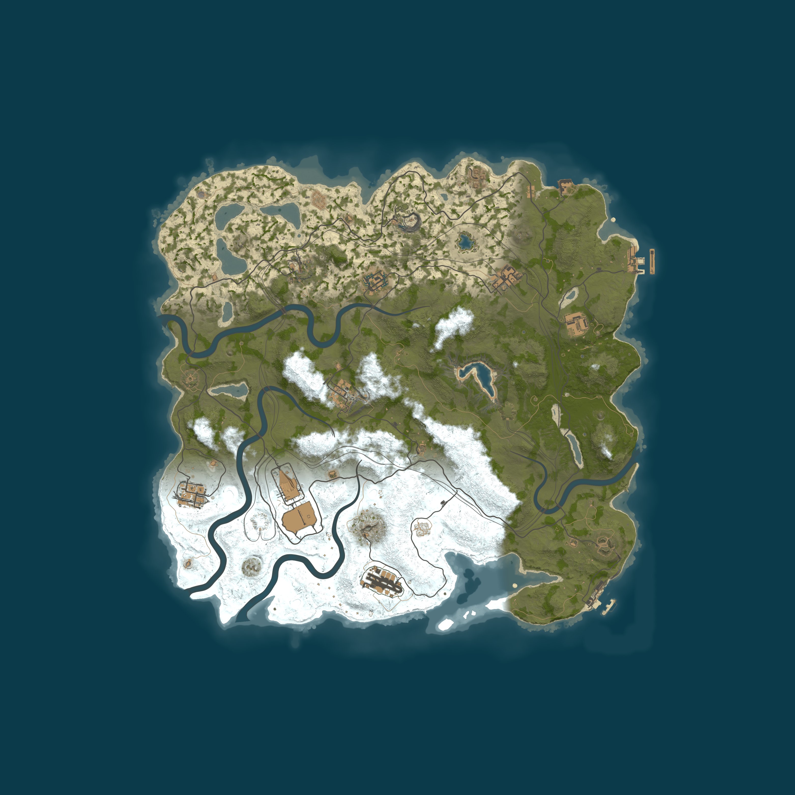 Rust map 4250/1337