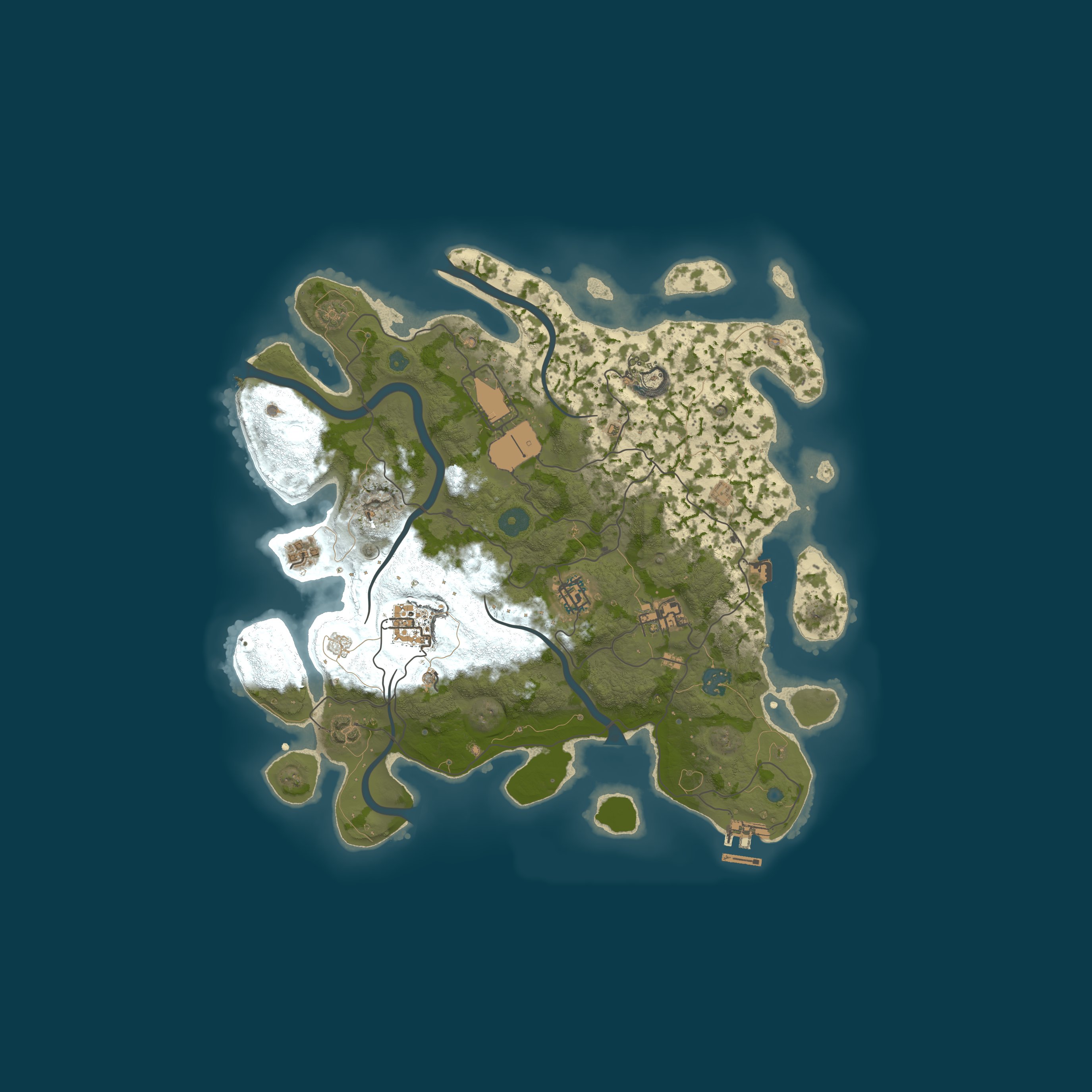 Карта сервера