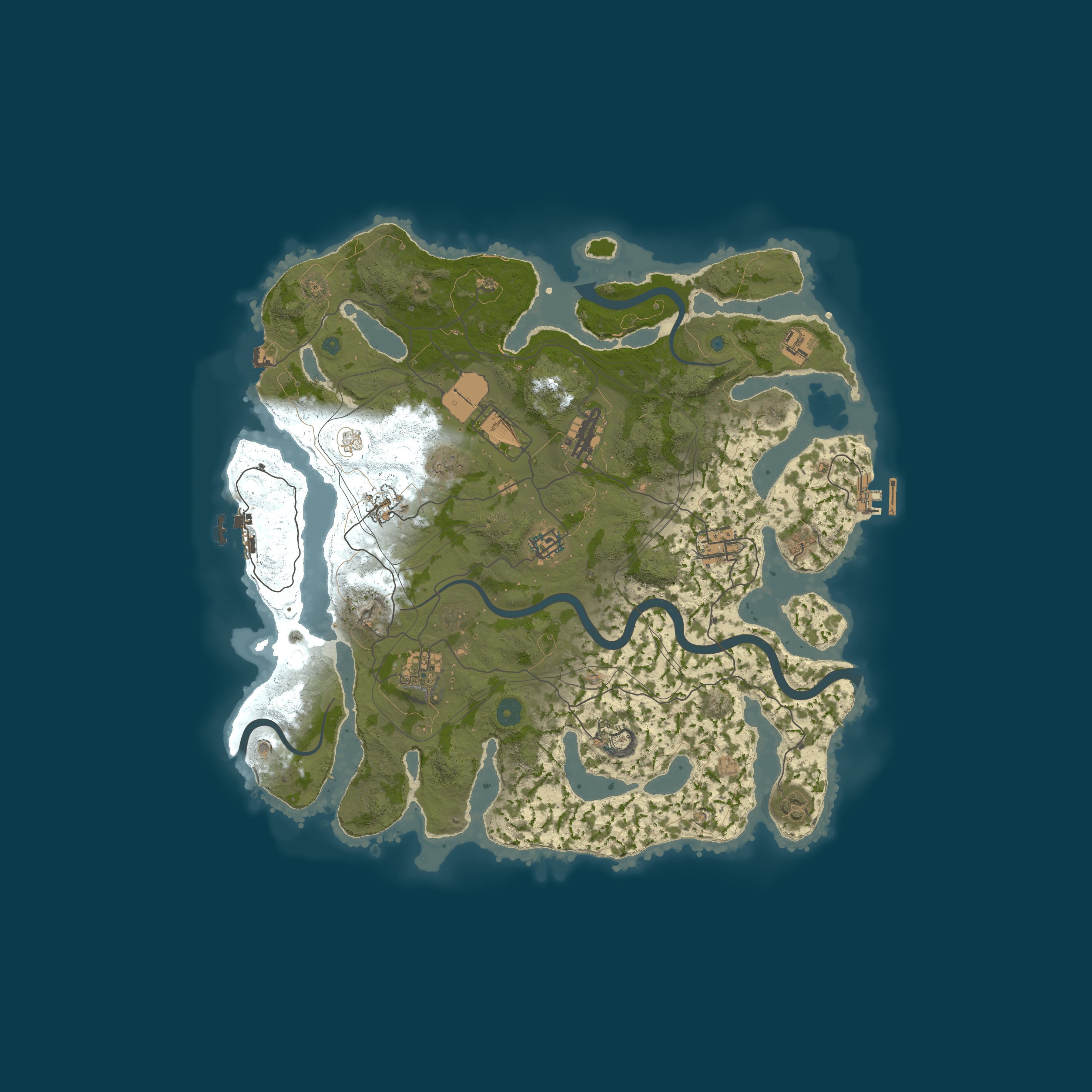 Rust map 3900/1337