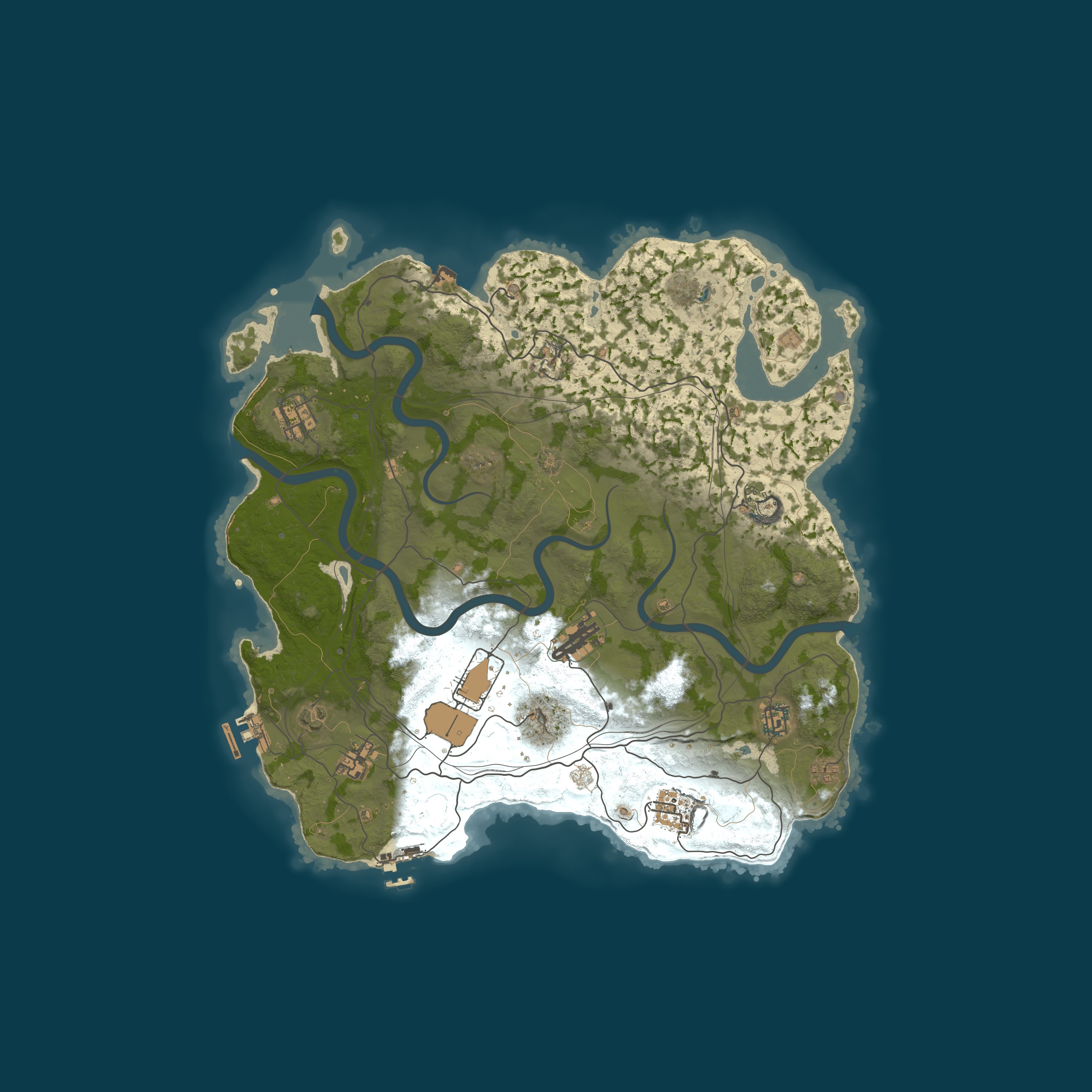 Карта сервера