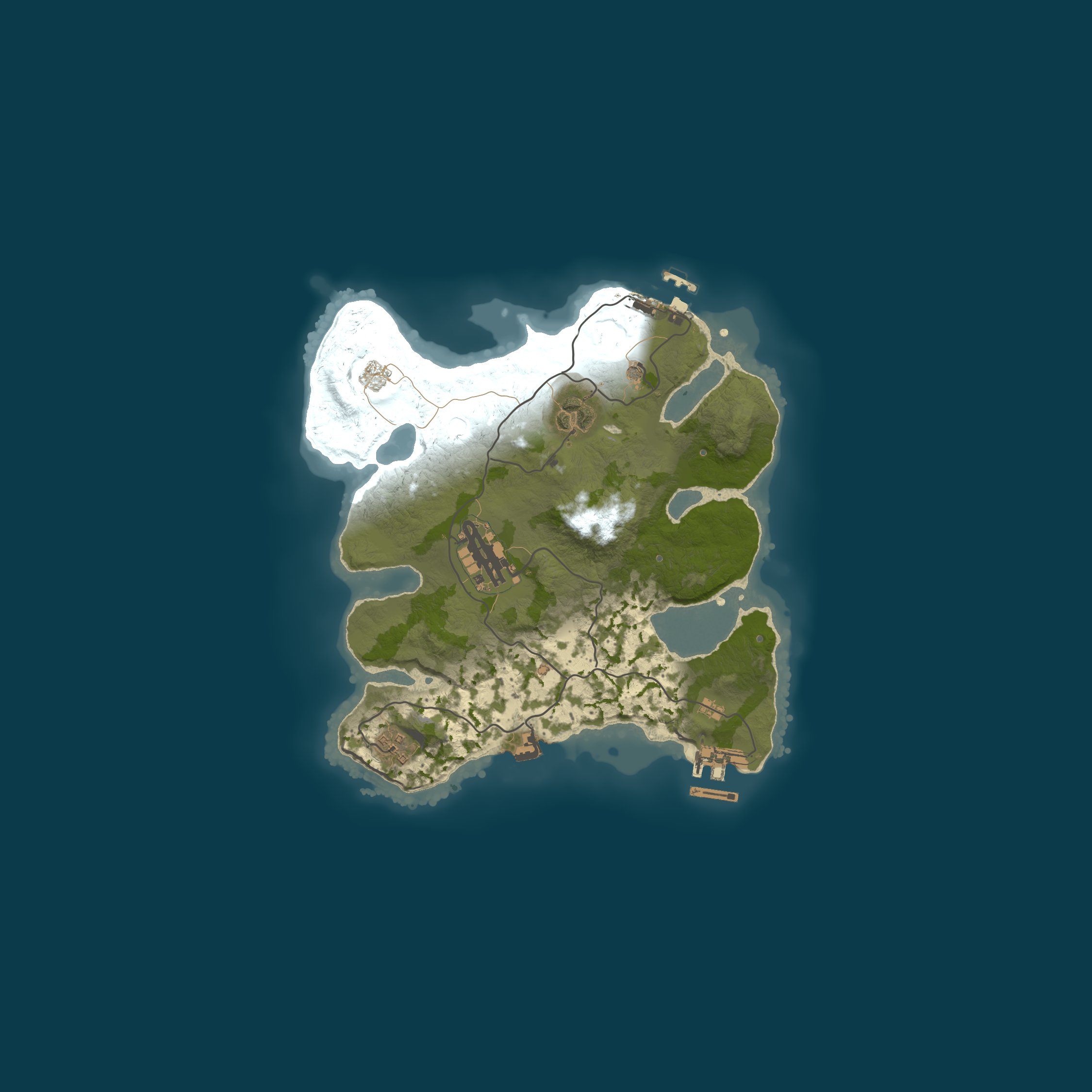 Rust map 2500/1337