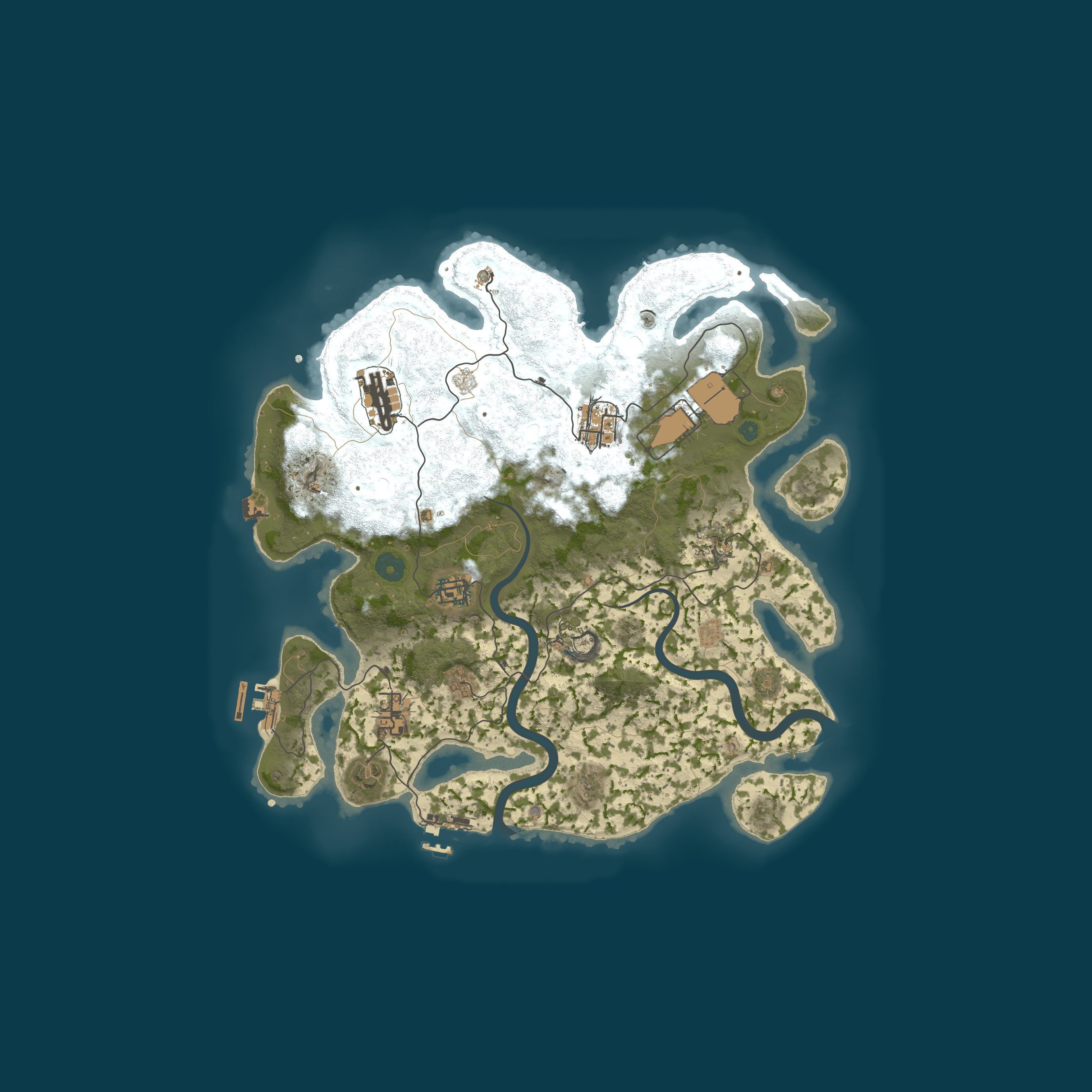 Map for SYNDICATE #3 CLANS [X5|TP|KIT|NOLIMIT] WIPE 24.03