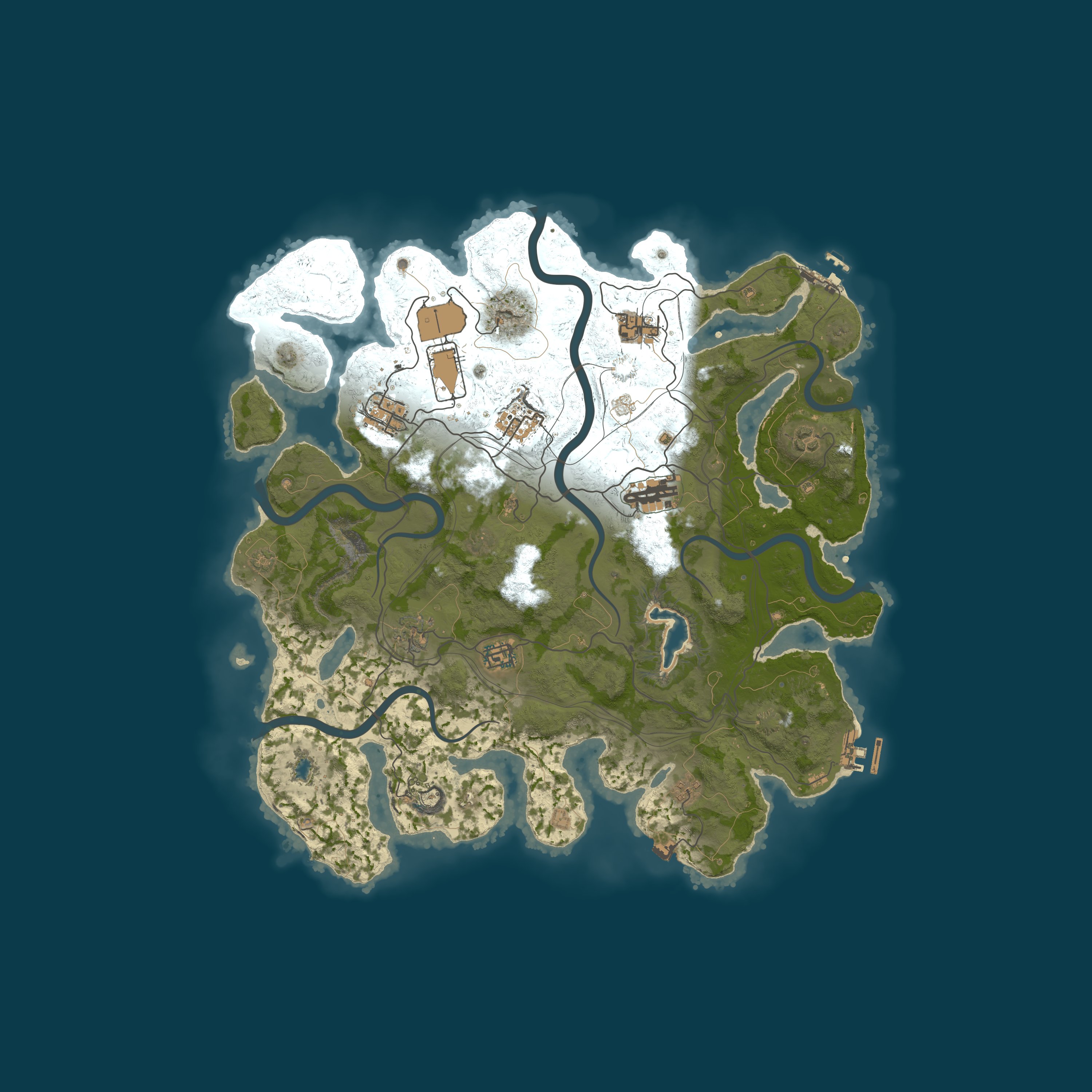 Карта сервера