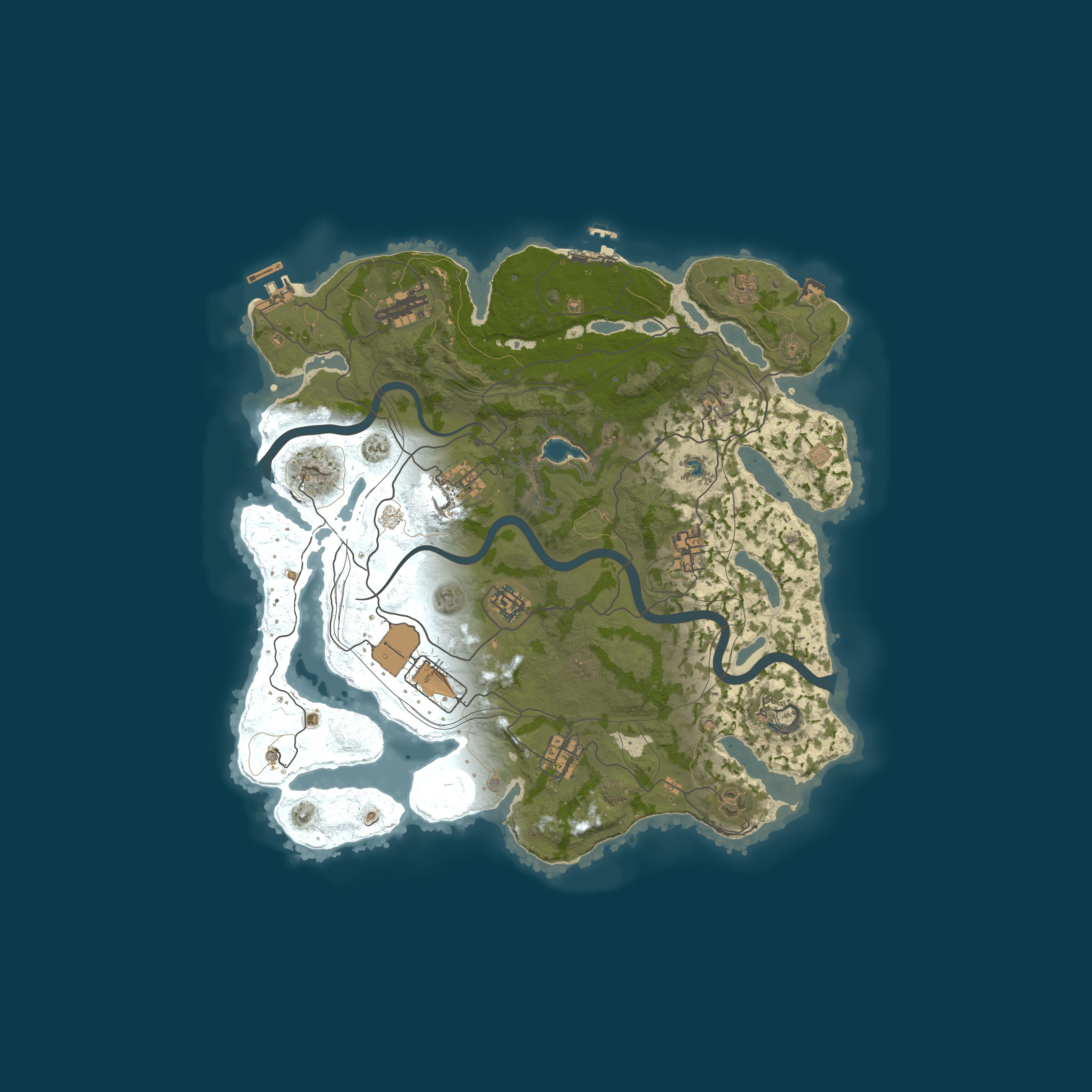 Map for Helix 2x Monthly Solo/Duo | No BP wipes | Noob Friendly