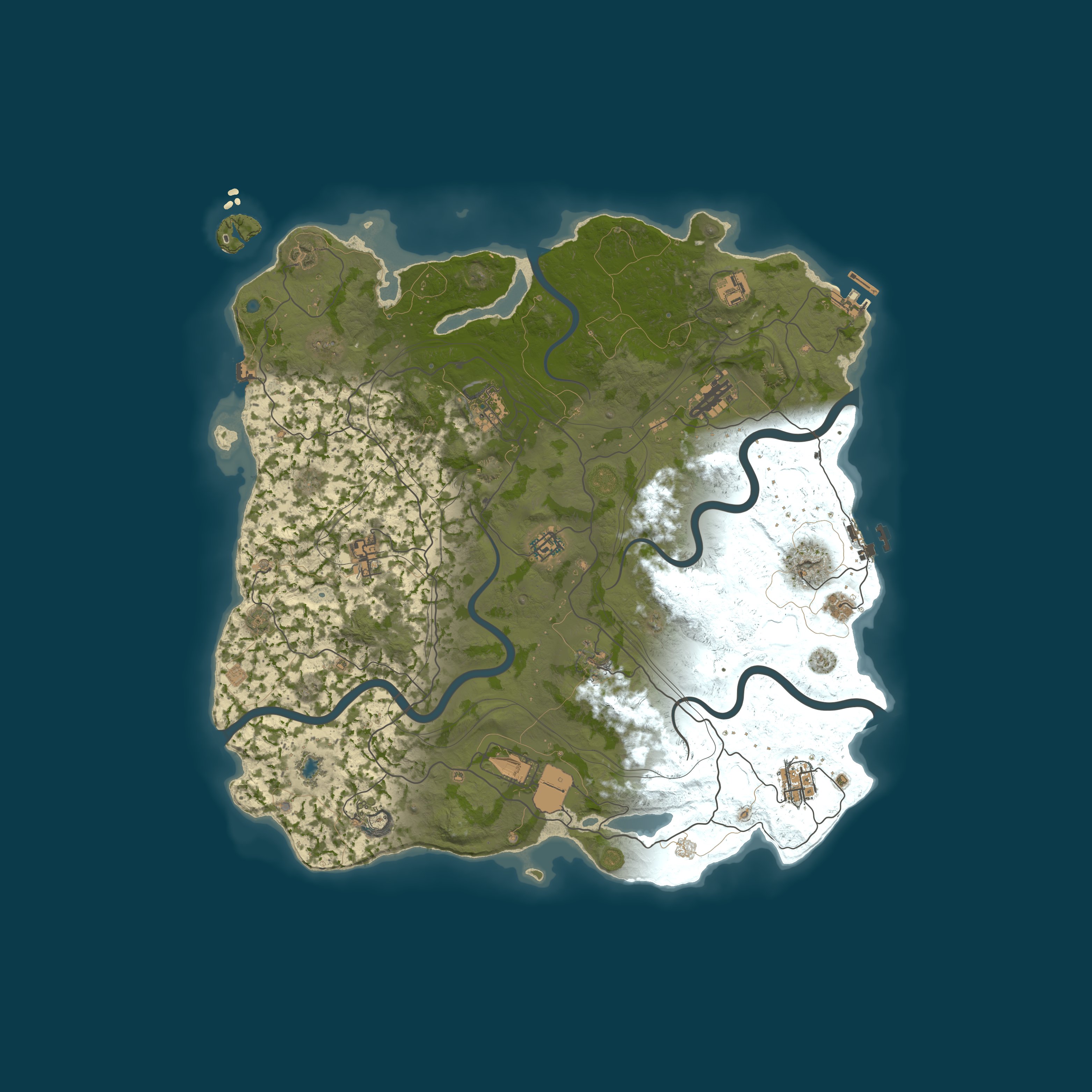 Rust map 4250/1337
