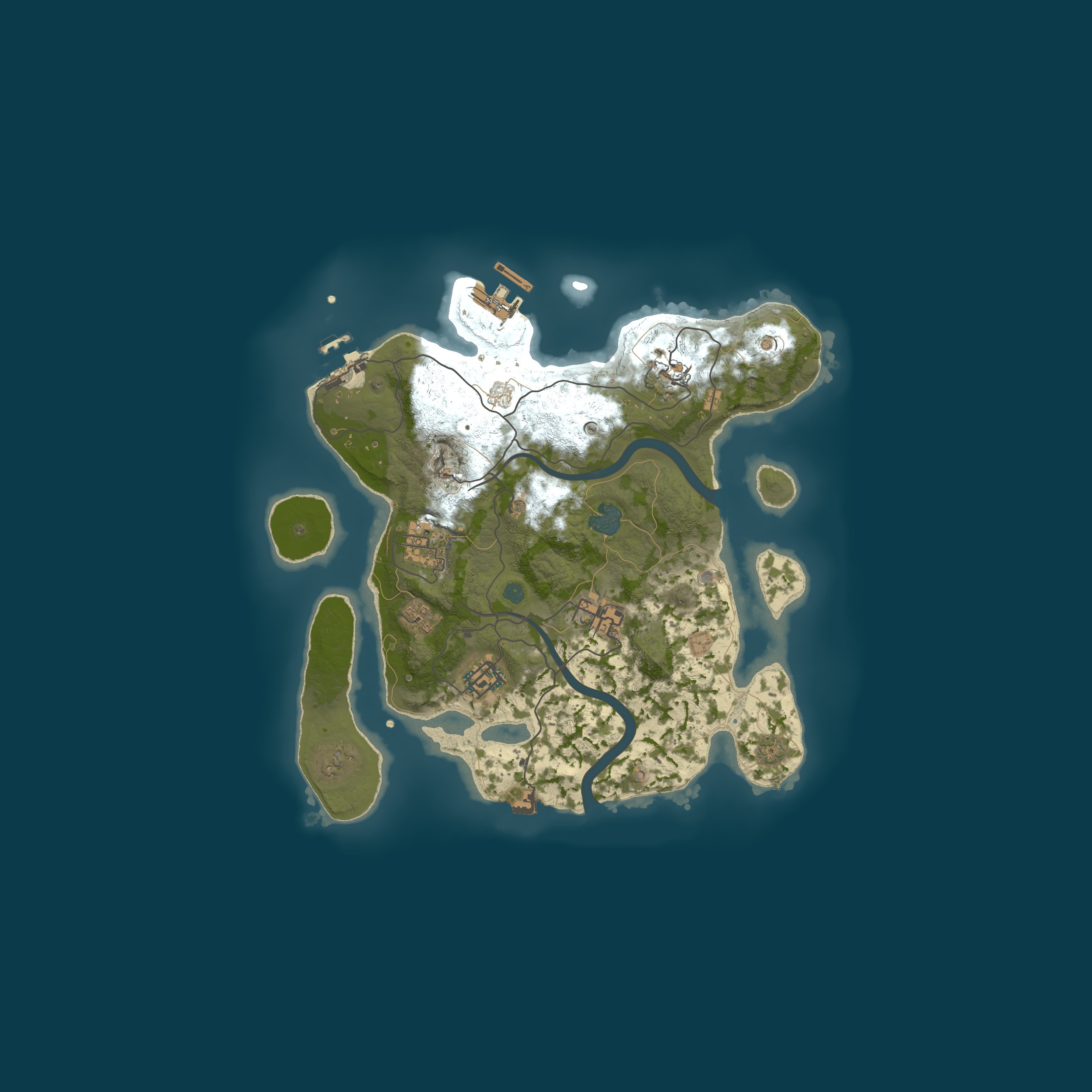Rust map 3000/4884