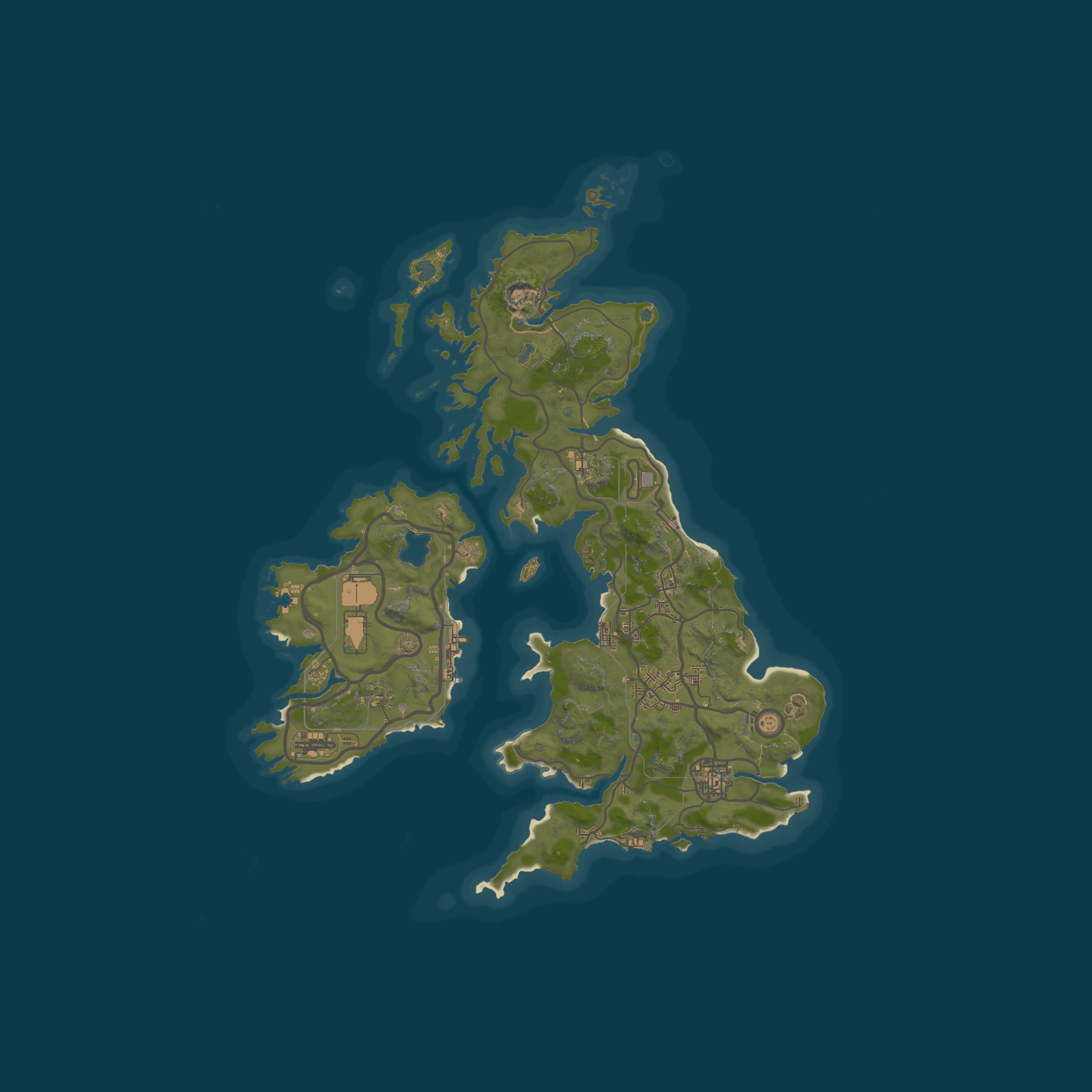 Карта сервера