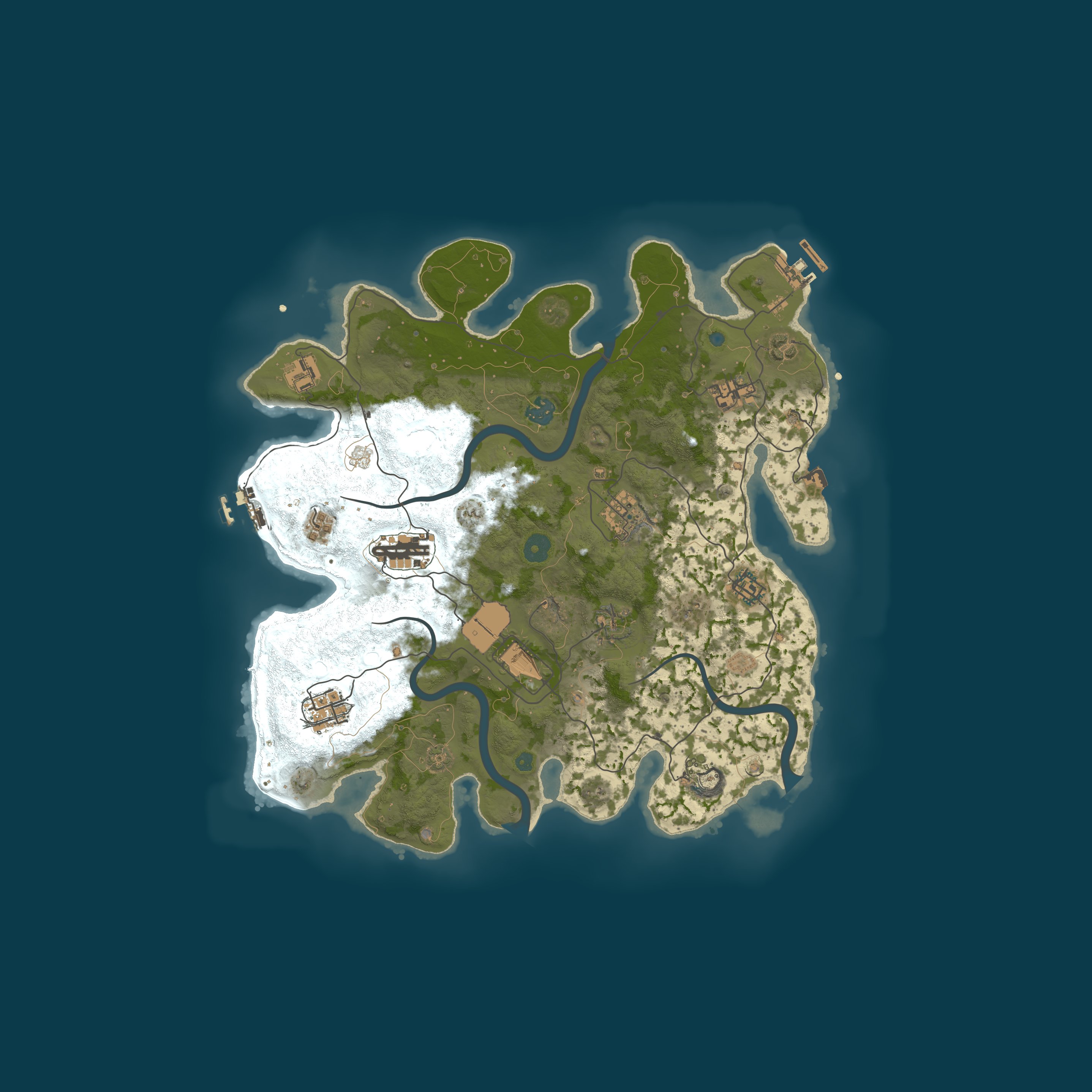 Procedural Map map
