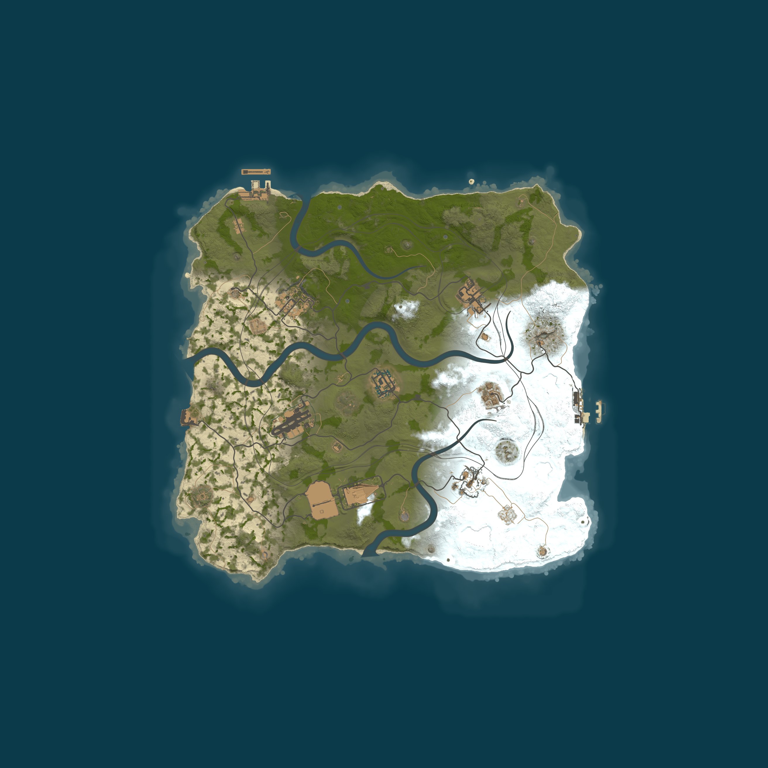 Rust map 3250/1337