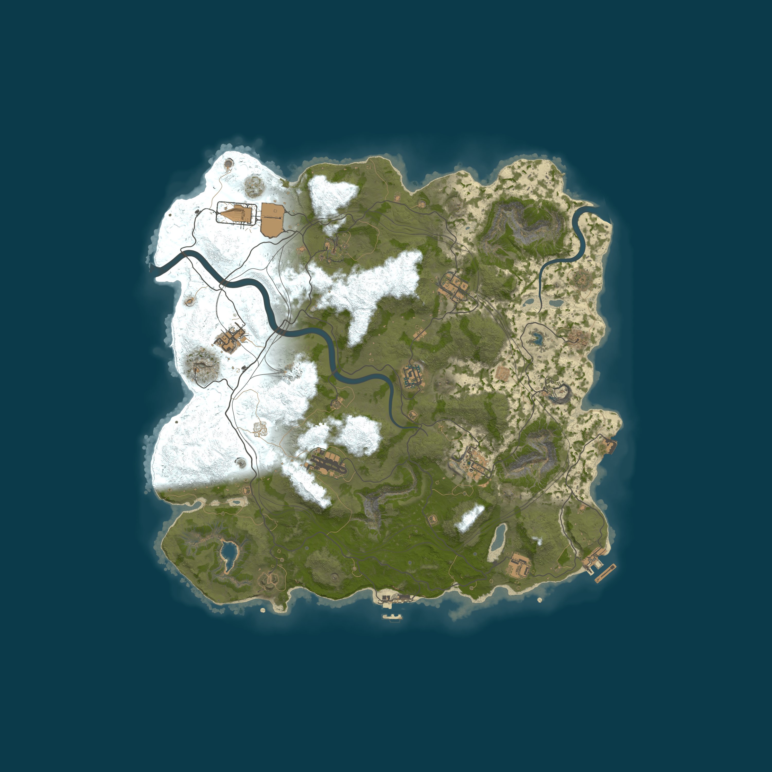Rust map 4000/1337