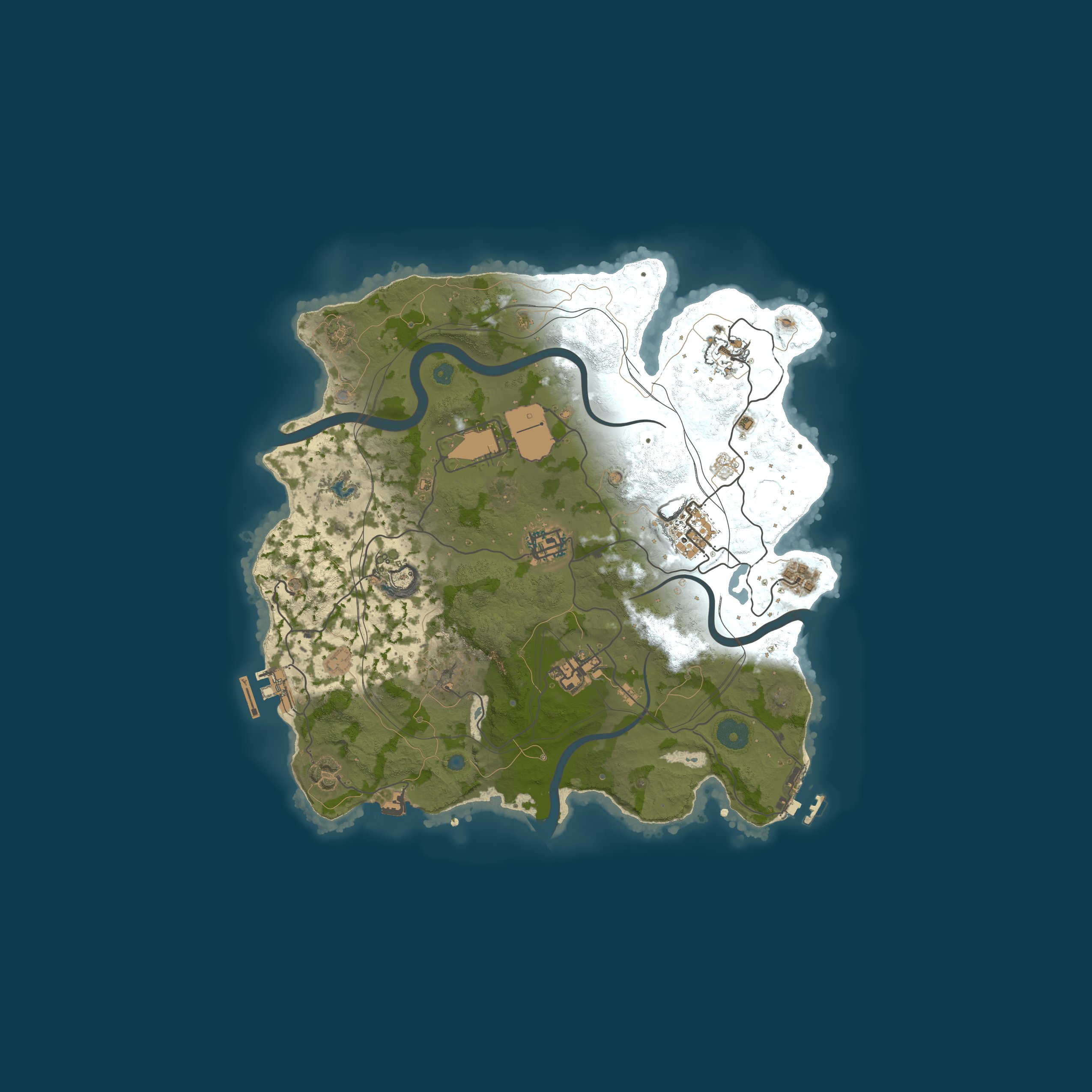 Карта сервера